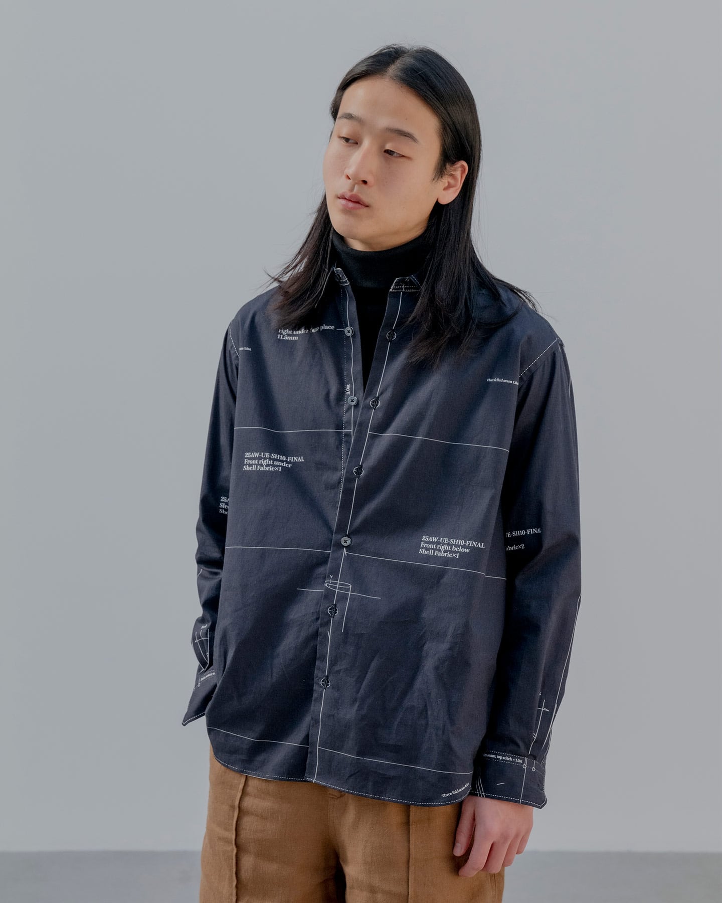 SOPH. | MAP-OUT SHIRT(2 (M) BLACK):