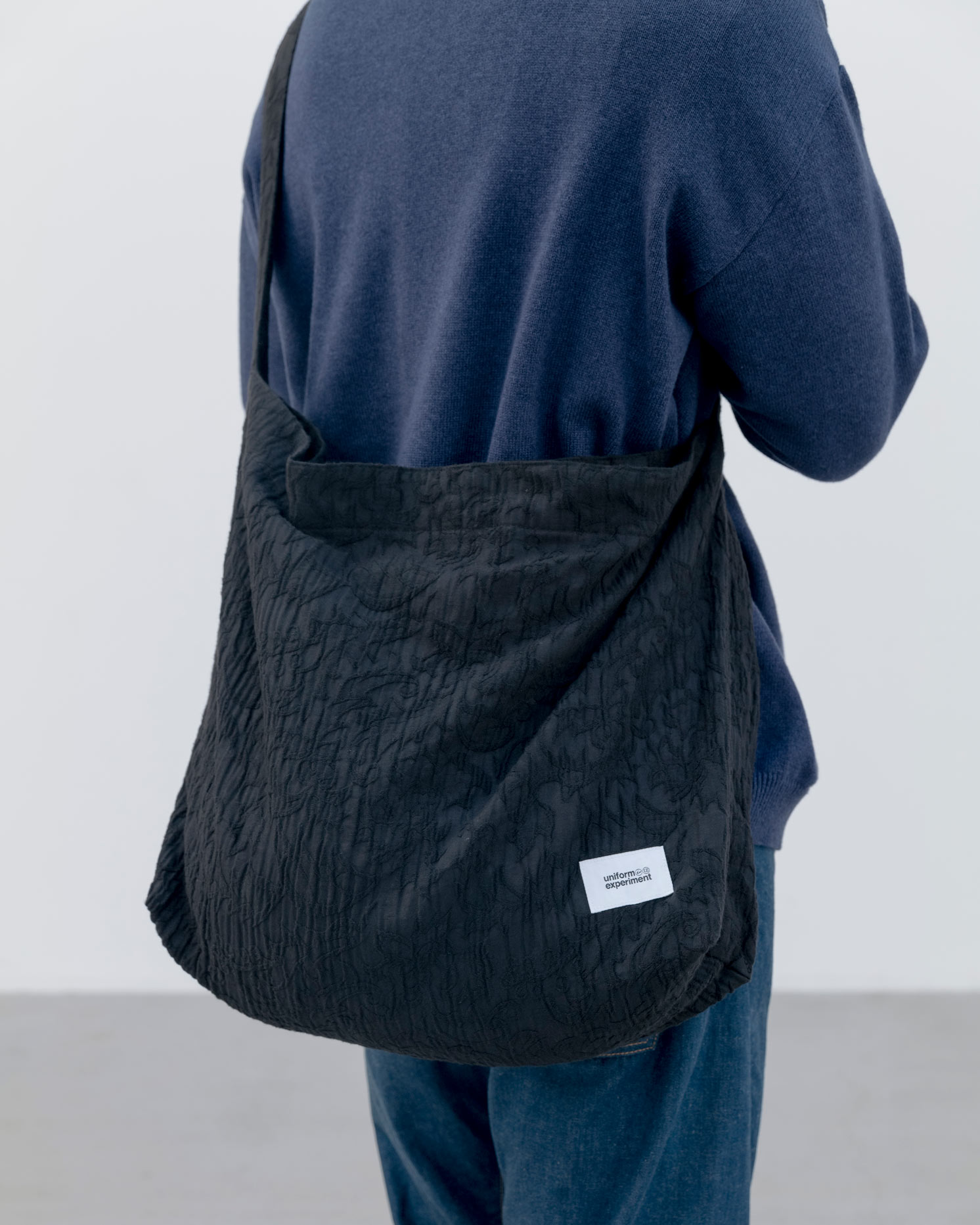 SOPH. | JACQUARD SHOULDER BAG(FREE BLACK):