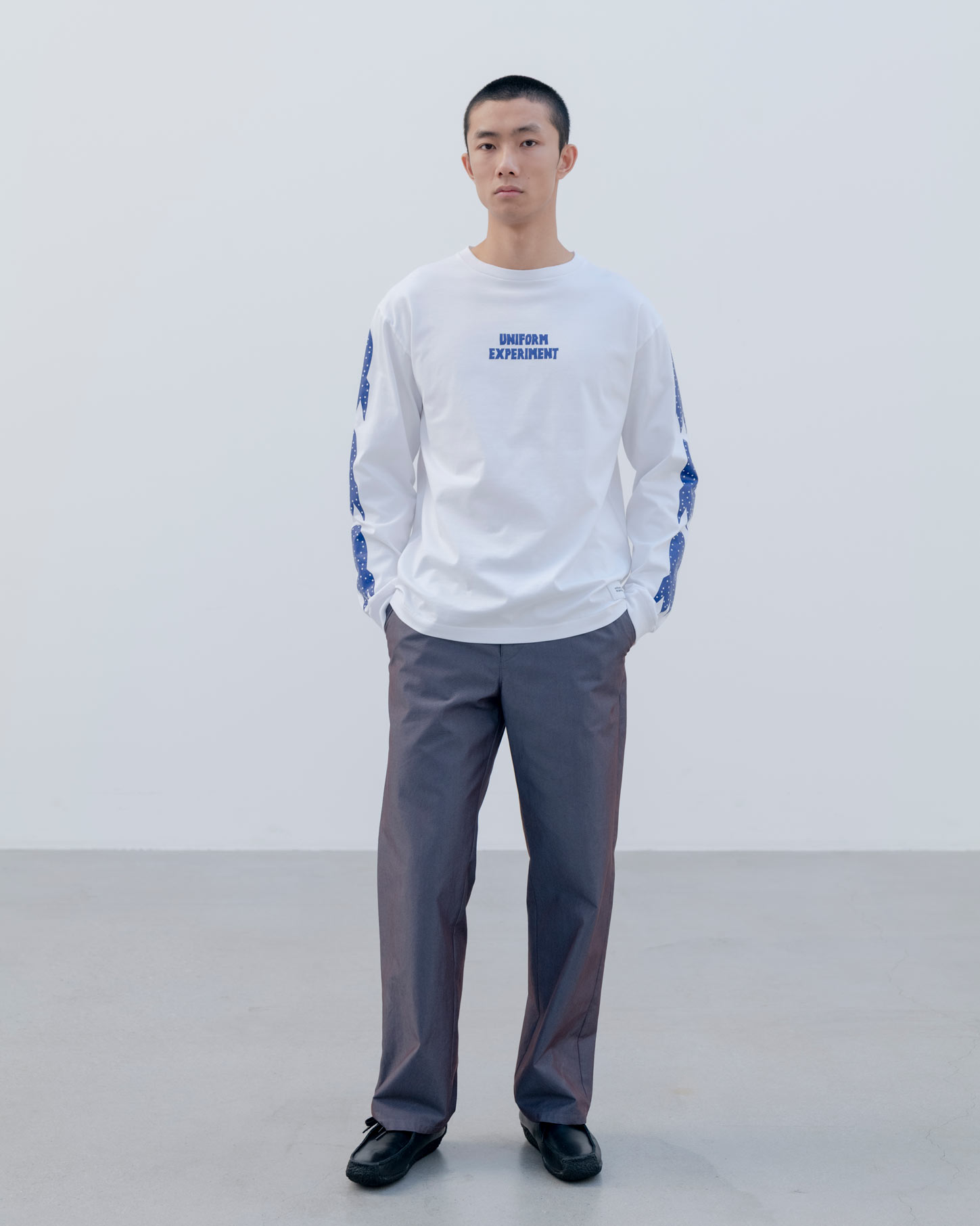 SOPH. | CHAMBRAY COMFORT UTILITY PANTS(2 (M) BLACK):