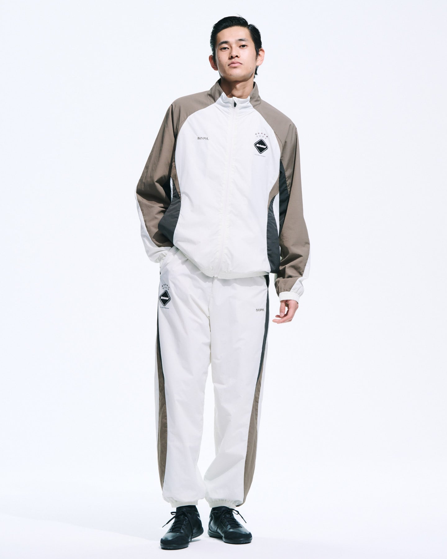 SOPH. FCRB-242008 ホワイト L SOPH. | WARM-UP PANTS(S OFF WHITE):