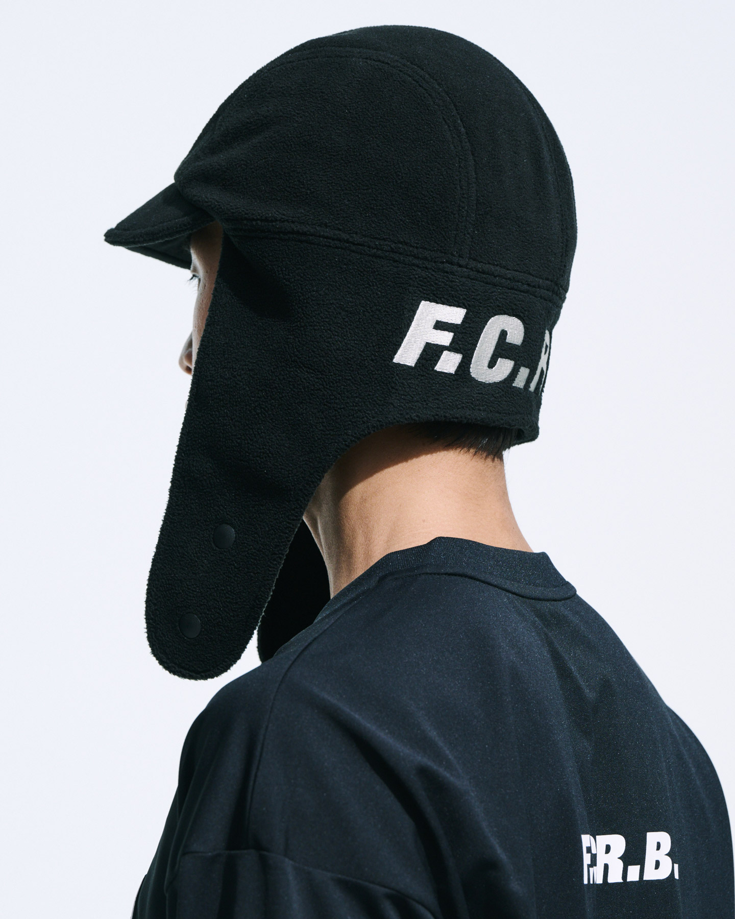 SOPH. | FLEECE FLIGHT CAP(FREE LIGHT BLUE):