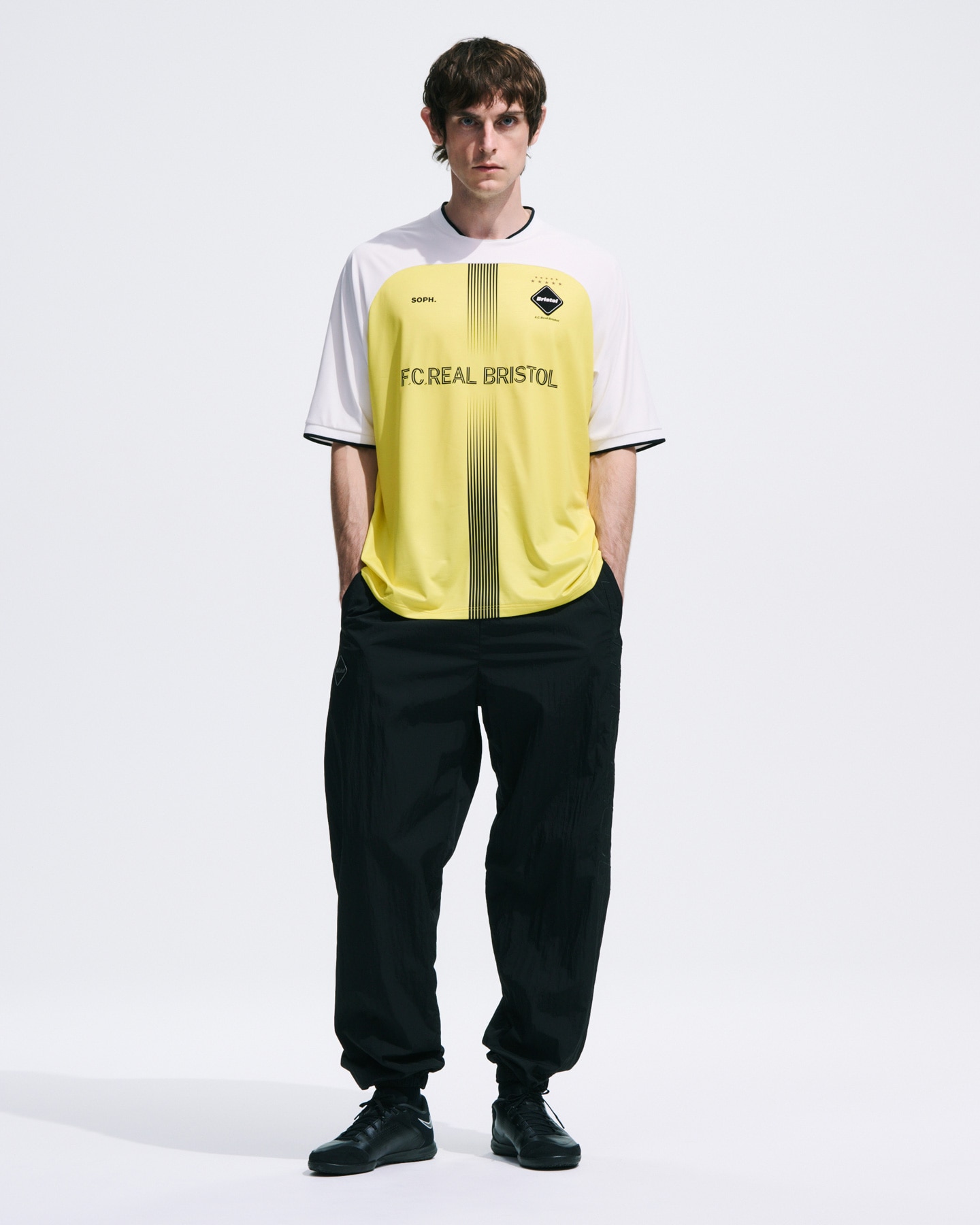 トップス M FCRB EXHIBITION S/S GAME SHIRT 25AW SOPH. | EXHIBITION S/S GAME SHIRT(M BLACK):