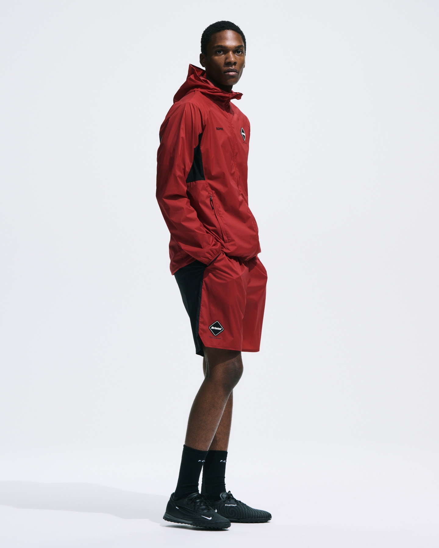 SOPH. | LIGHT WEIGHT BREATHABLE PACKABLE SHORTS(M BLACK):