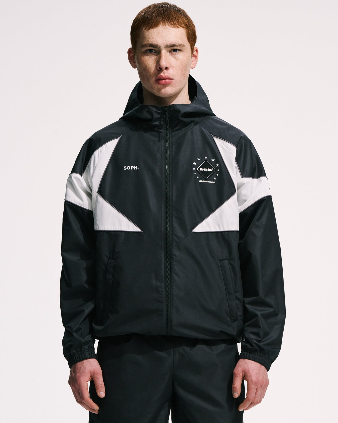 SOPH. | STAR WARM-UP JACKET(M BLACK):