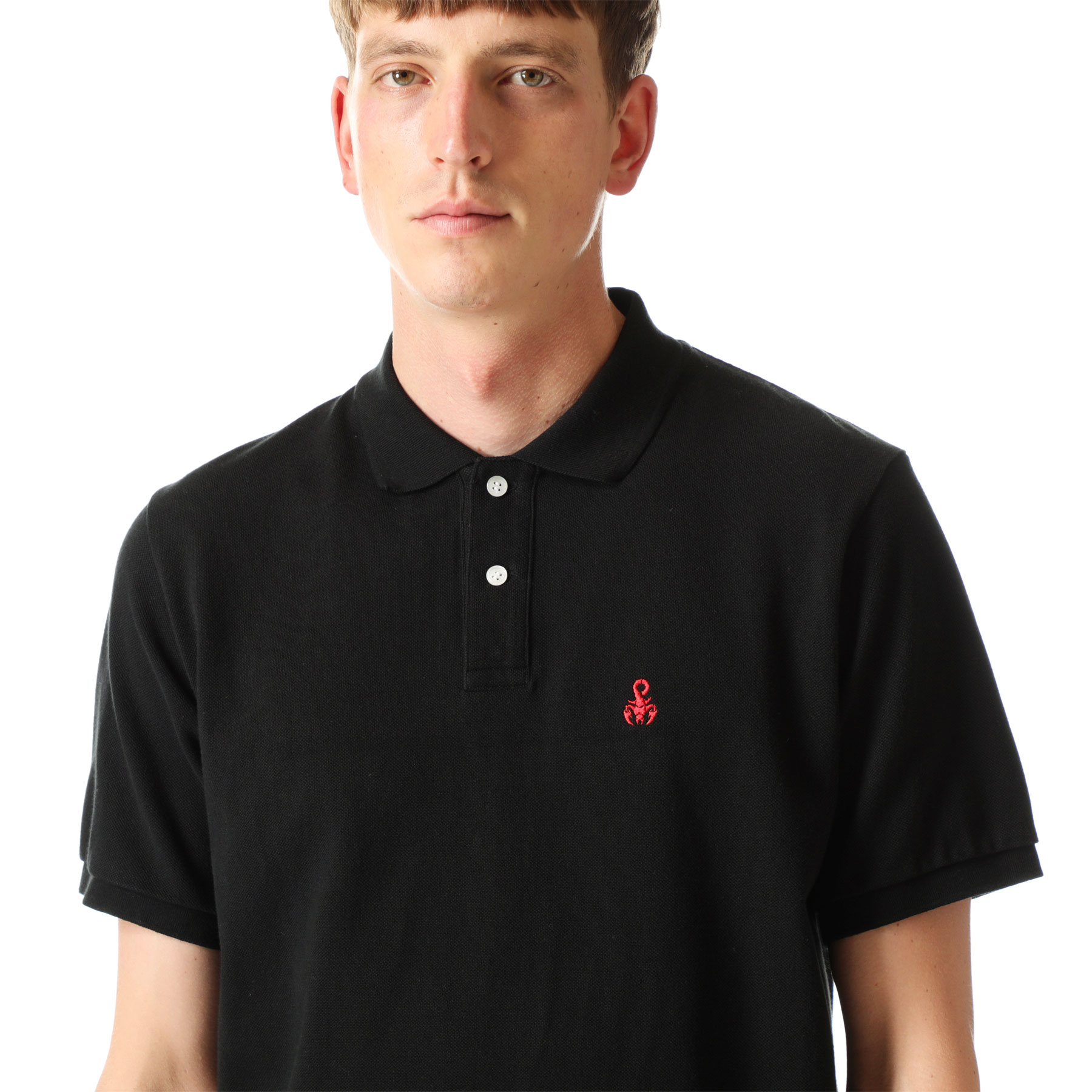 SOPH. | SCORPION POLO SHIRT(M BLACK):