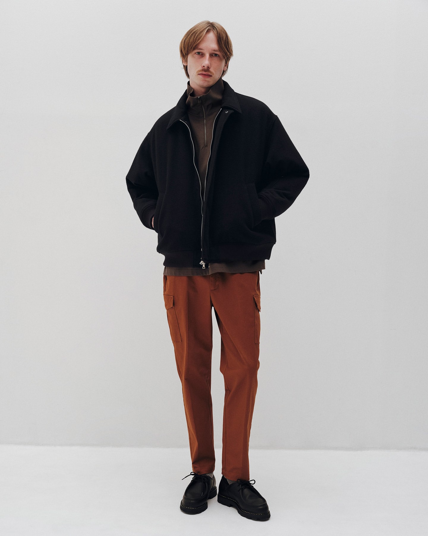 24AW SOPH. SLIM FIT CARGO SLACKS ブラック S SOPH. | SLIM FIT CARGO SLACKS(S BLACK):