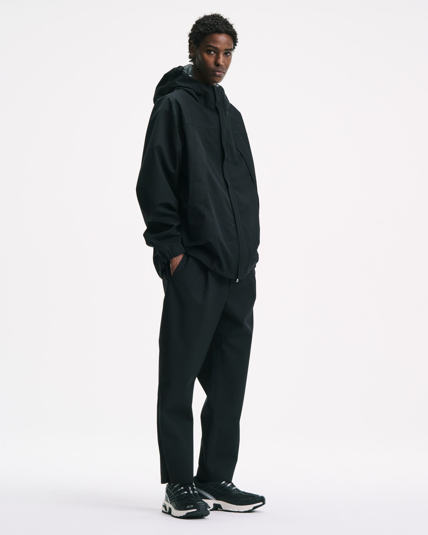 SOPH. | 3LAYER WOOL MOUNTAIN JACKET(2 (M) BLACK):