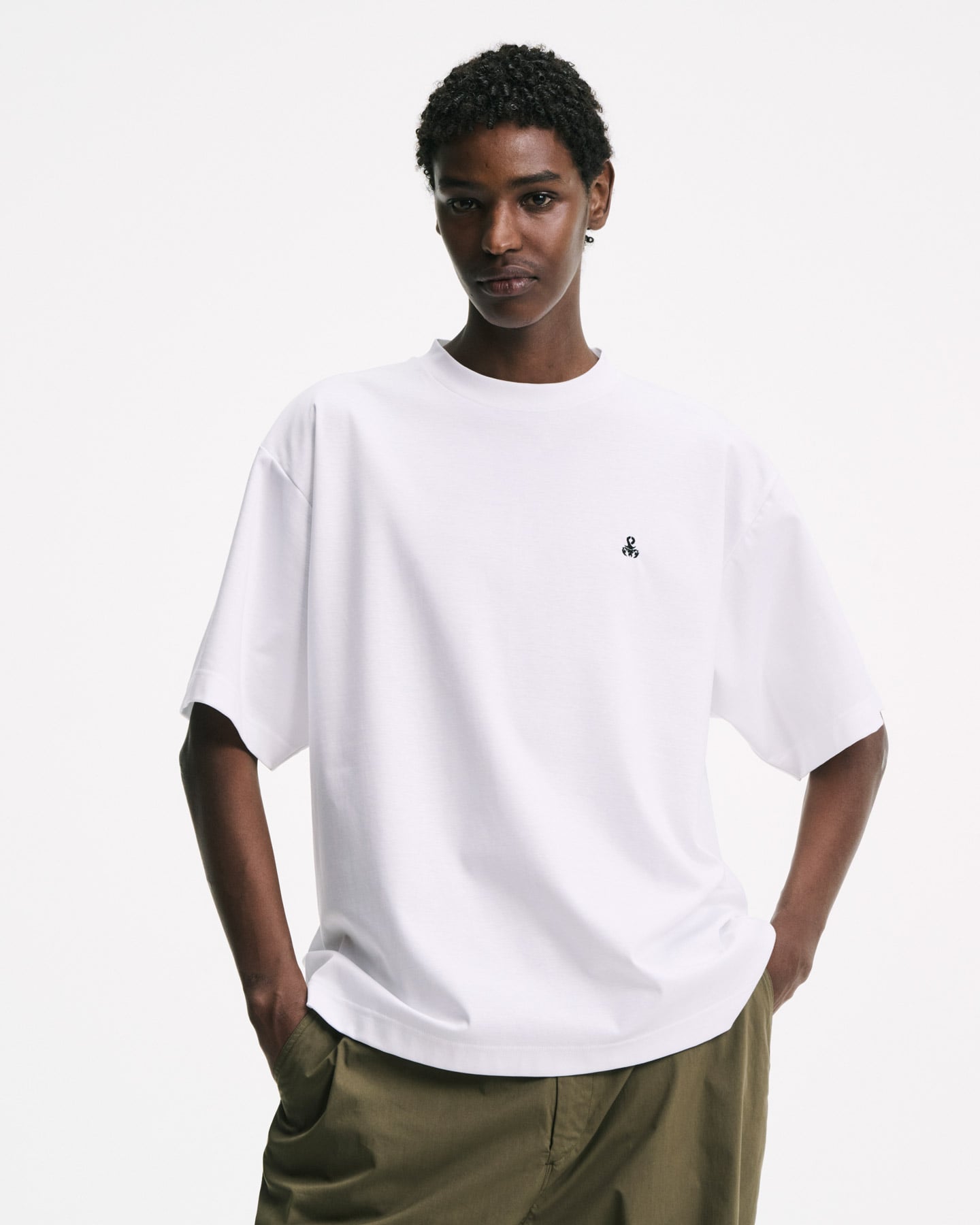 SOPH. | SUPIMA COTTON WIDE TEE(1 (S) A(BLACK BORDER)):