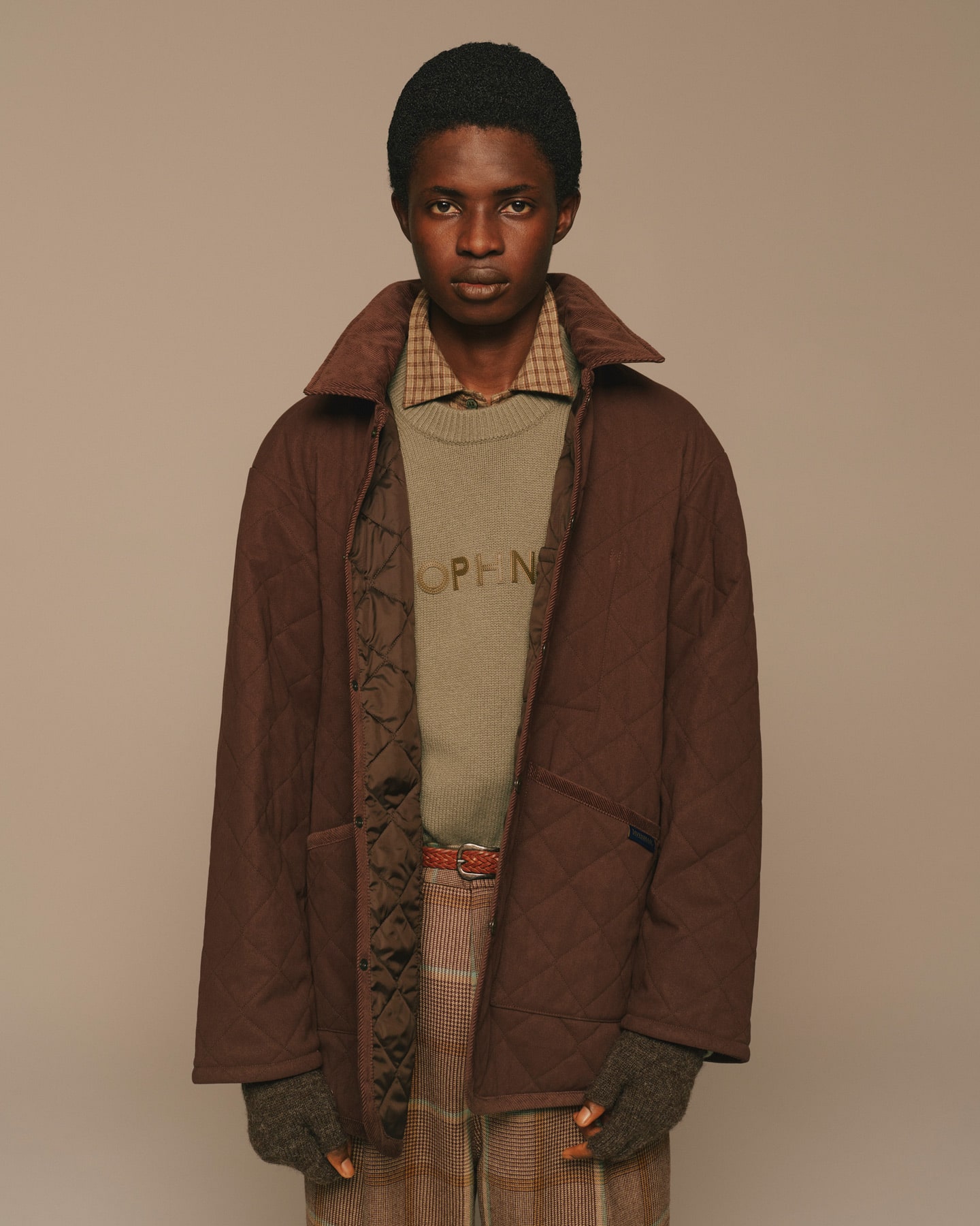 SOPH. | LAVENHAM OVERSIZED DENHAM(2 (M) BROWN):