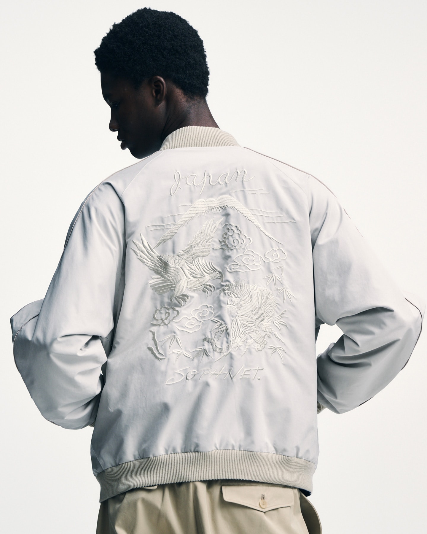 SOPH. | REVERSIBLE SOUVENIR JACKET(2 (M) BEIGE):