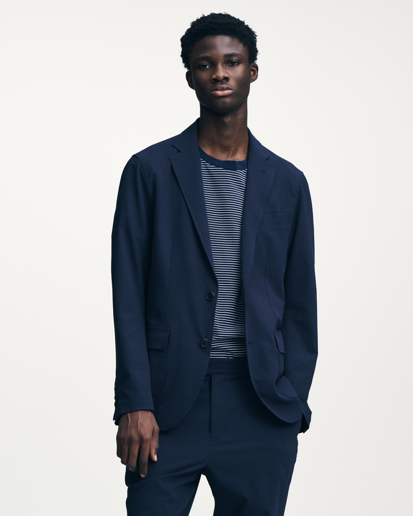SOPH. | 4WAY STRETCH PACKABLE 2BUTTON JACKET(2 (M) BLACK):