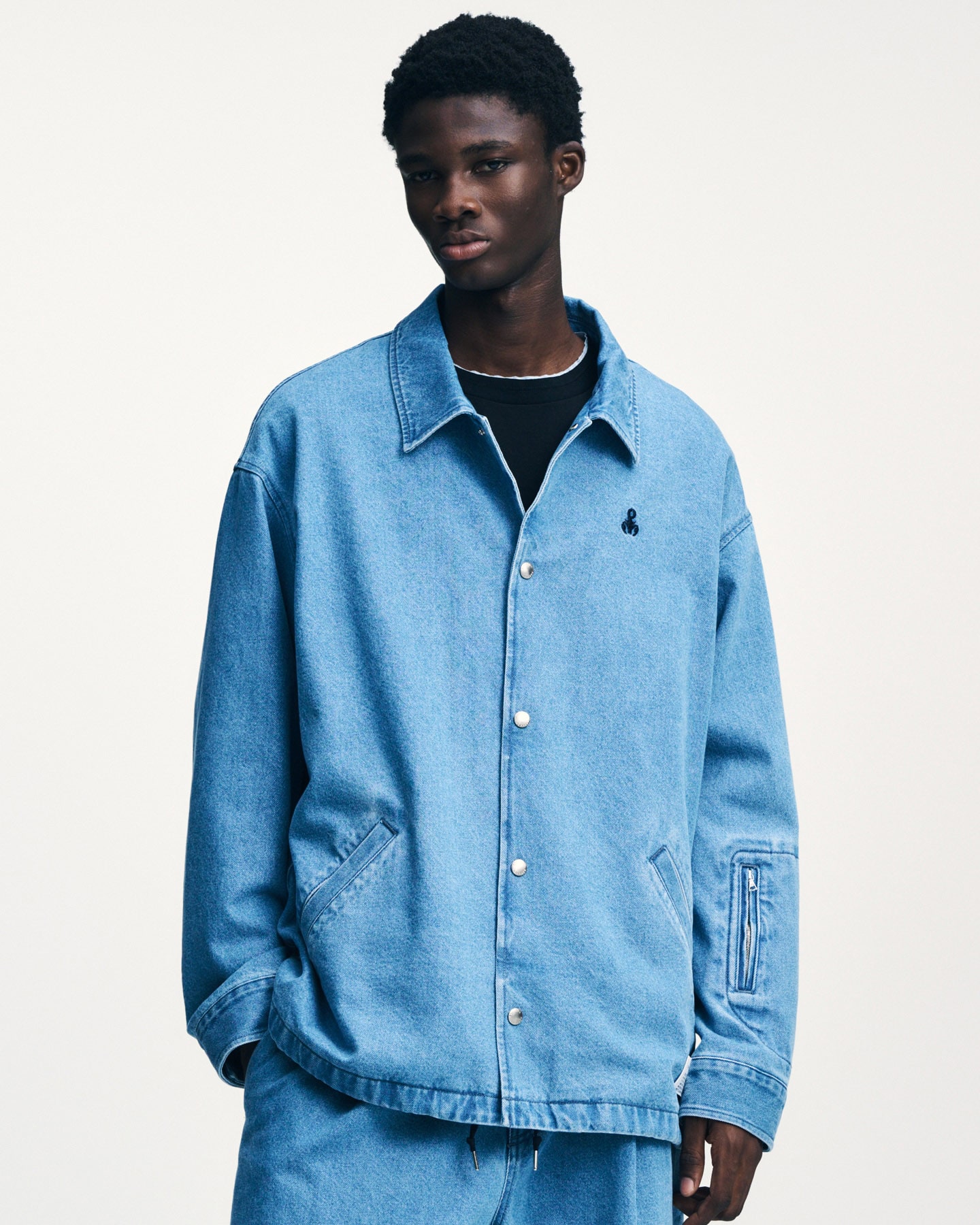 SOPH. | DICKIES OVERSIZED COACH JACKET(2 (M) LIGHT INDIGO):