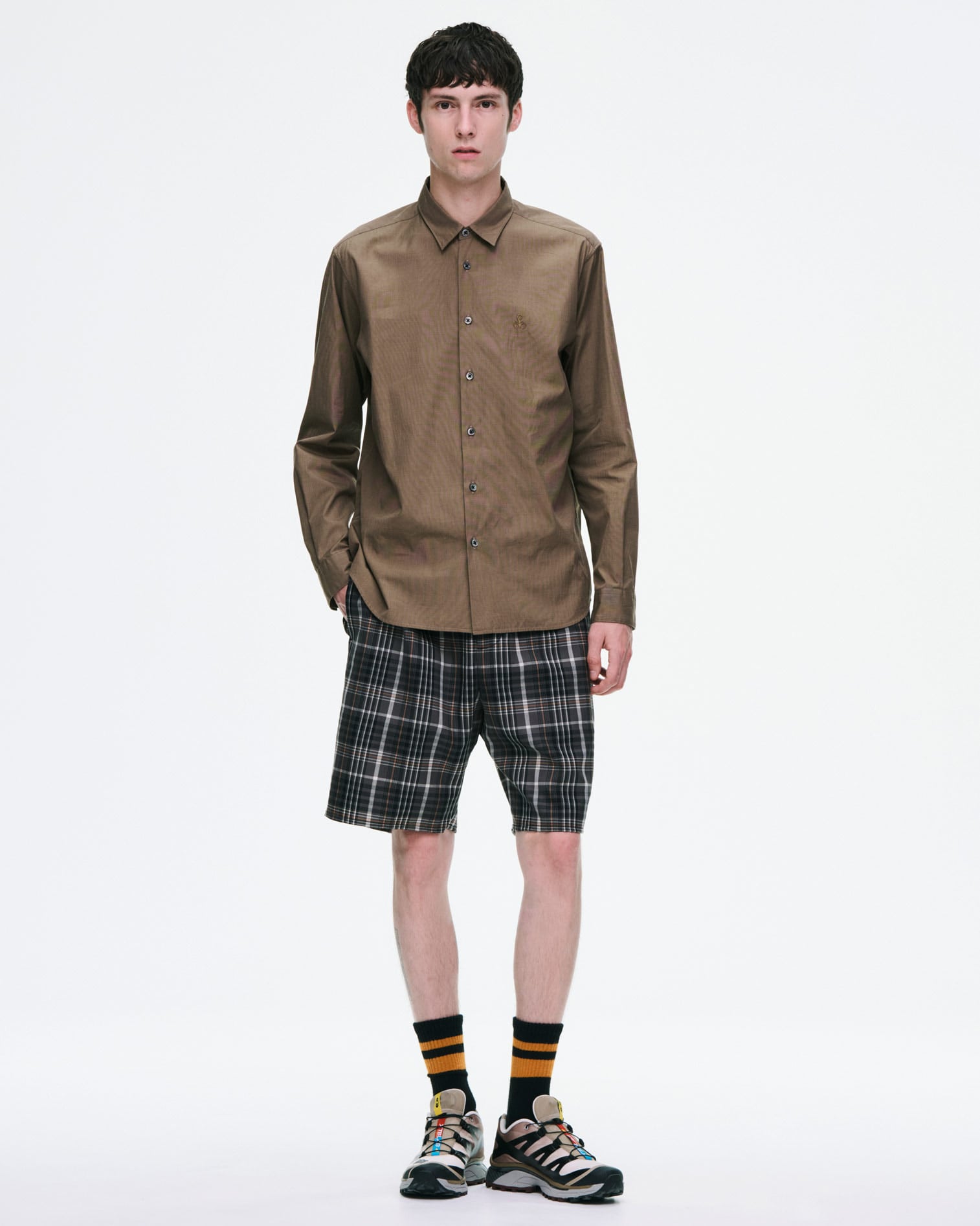 SOPH. | WASHBLE WOOL EASY SHORTS(2 (M) BLACK):