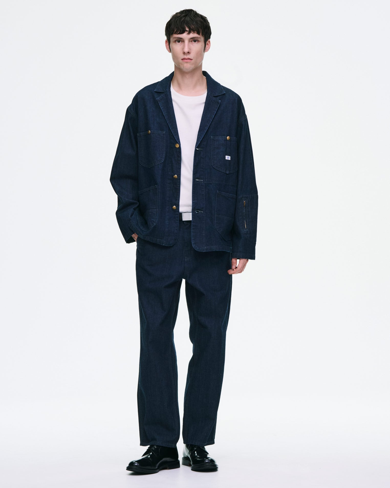 SOPH. | Lee DUNGAREES SHIRRING SLACKS(2 (M) INDIGO):