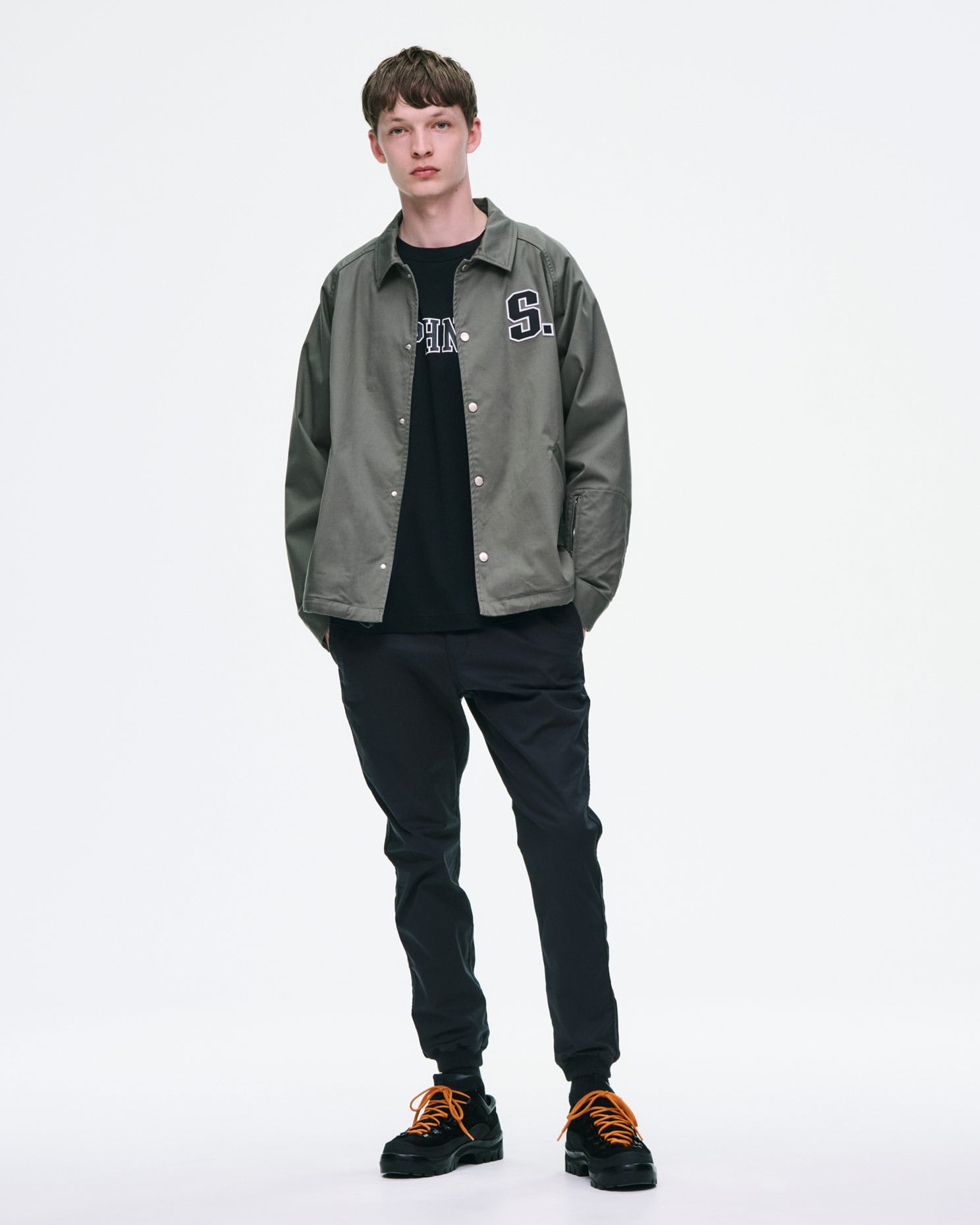 SOPH. | STRETCH TWILL COACH JACKET(1 (S) INDIGO):