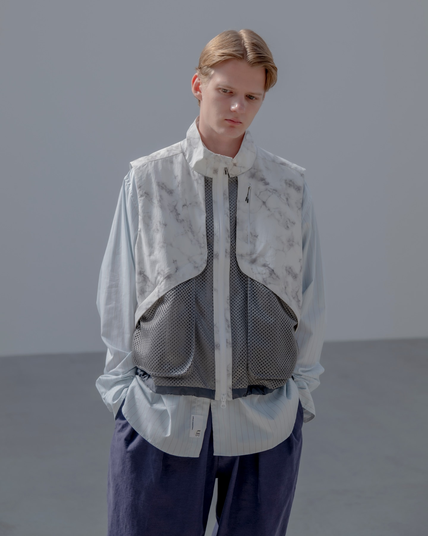 SOPH. | MARBLE TECH VEST(2 WHITE):