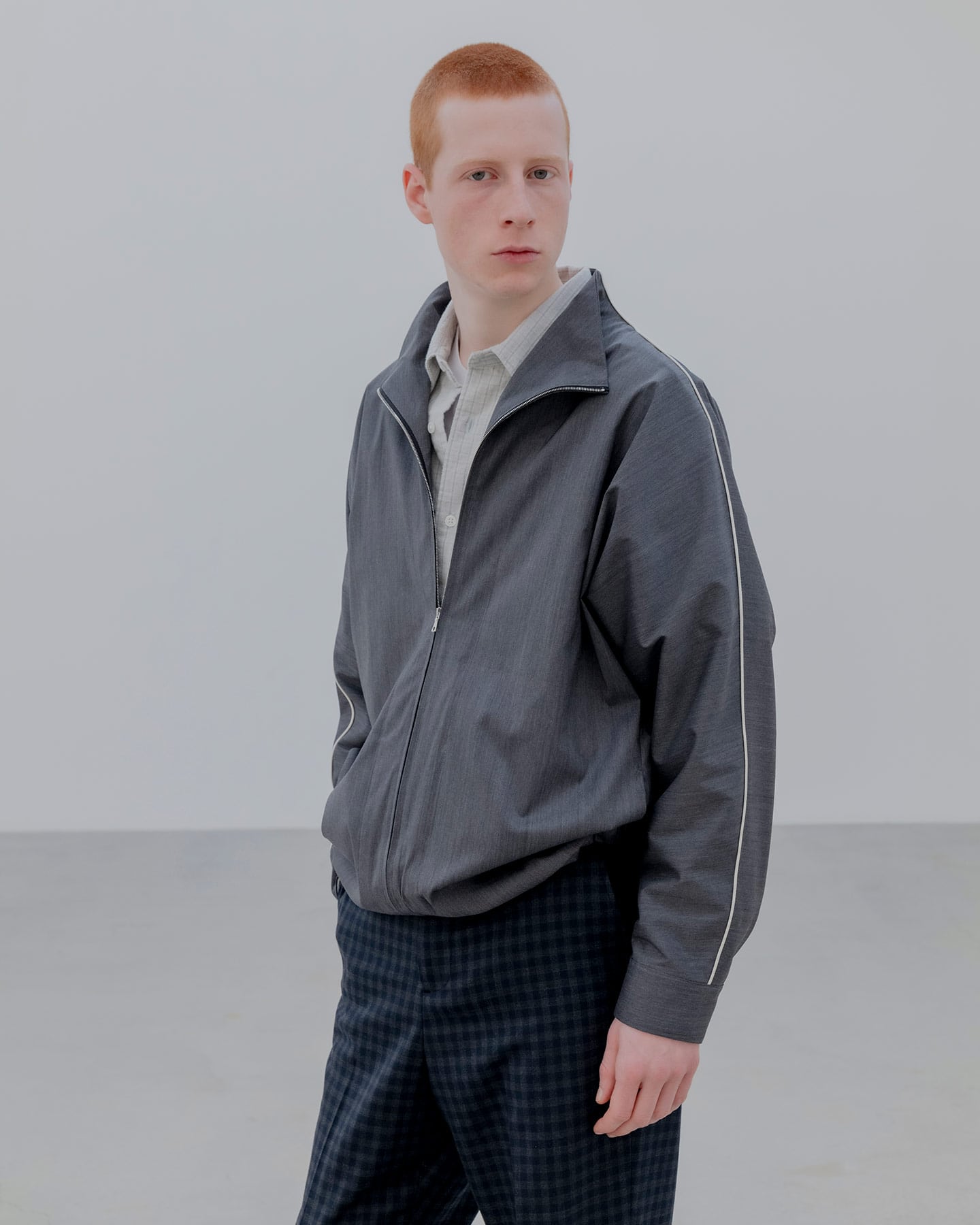 SOPH. | REFINED PIPING TRACK JACKET(2 (M) BLACK):