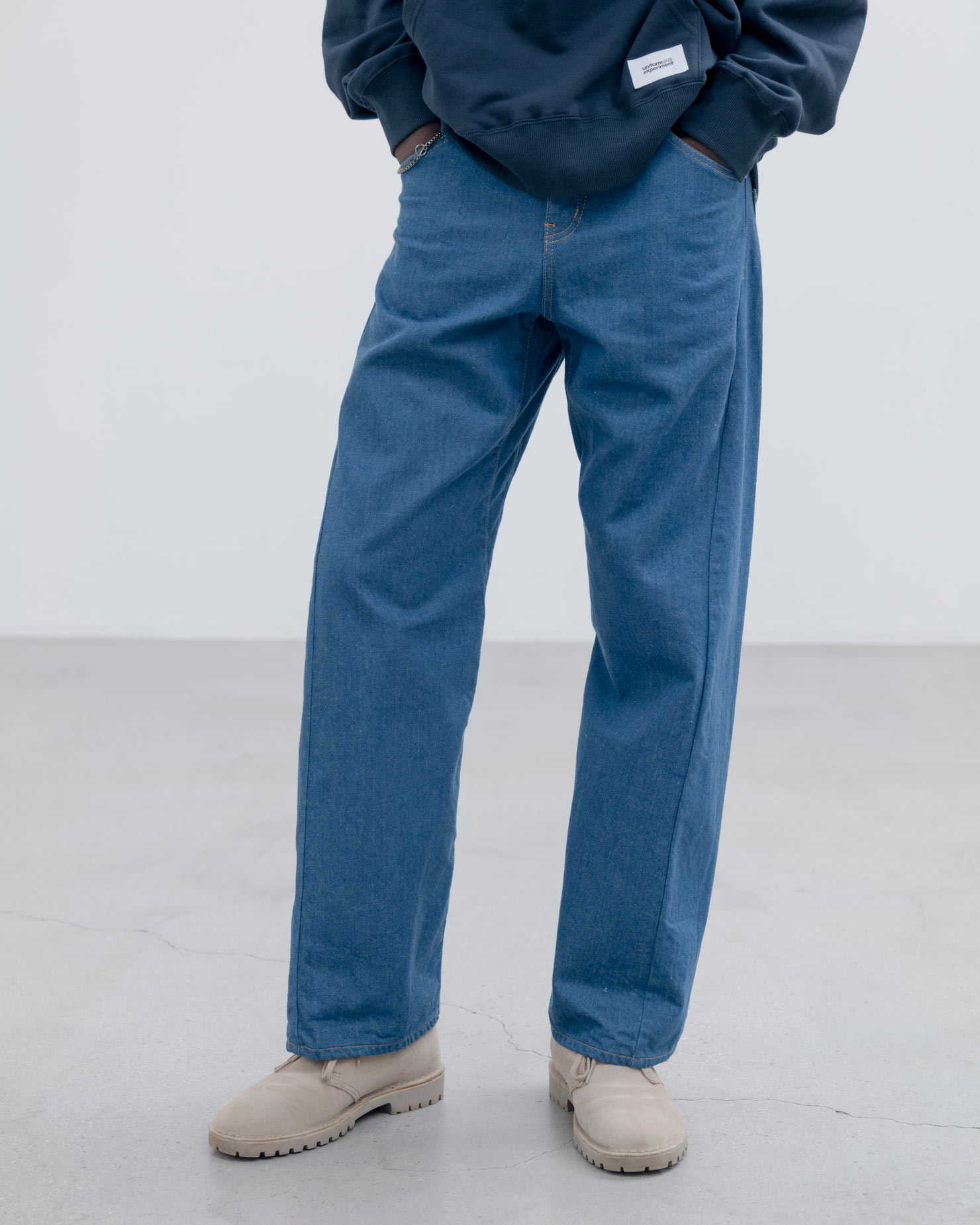 SOPH. | RECONSTRUCTION JEANS(2 (M) LIGHT INDIGO):