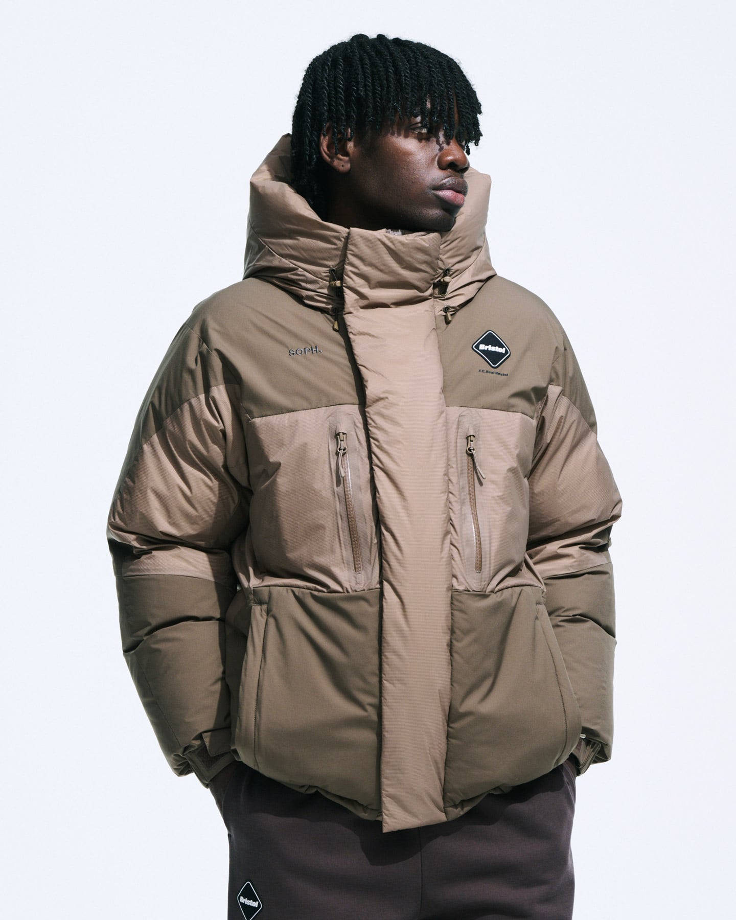 SOPH. | FIELD DOWN PARKA(M BEIGE):
