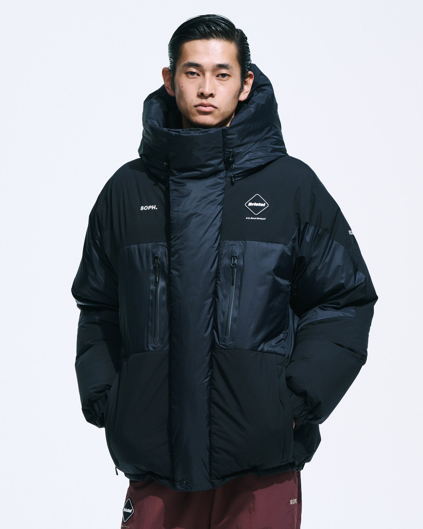 SOPH. | FIELD DOWN PARKA(M BLACK):