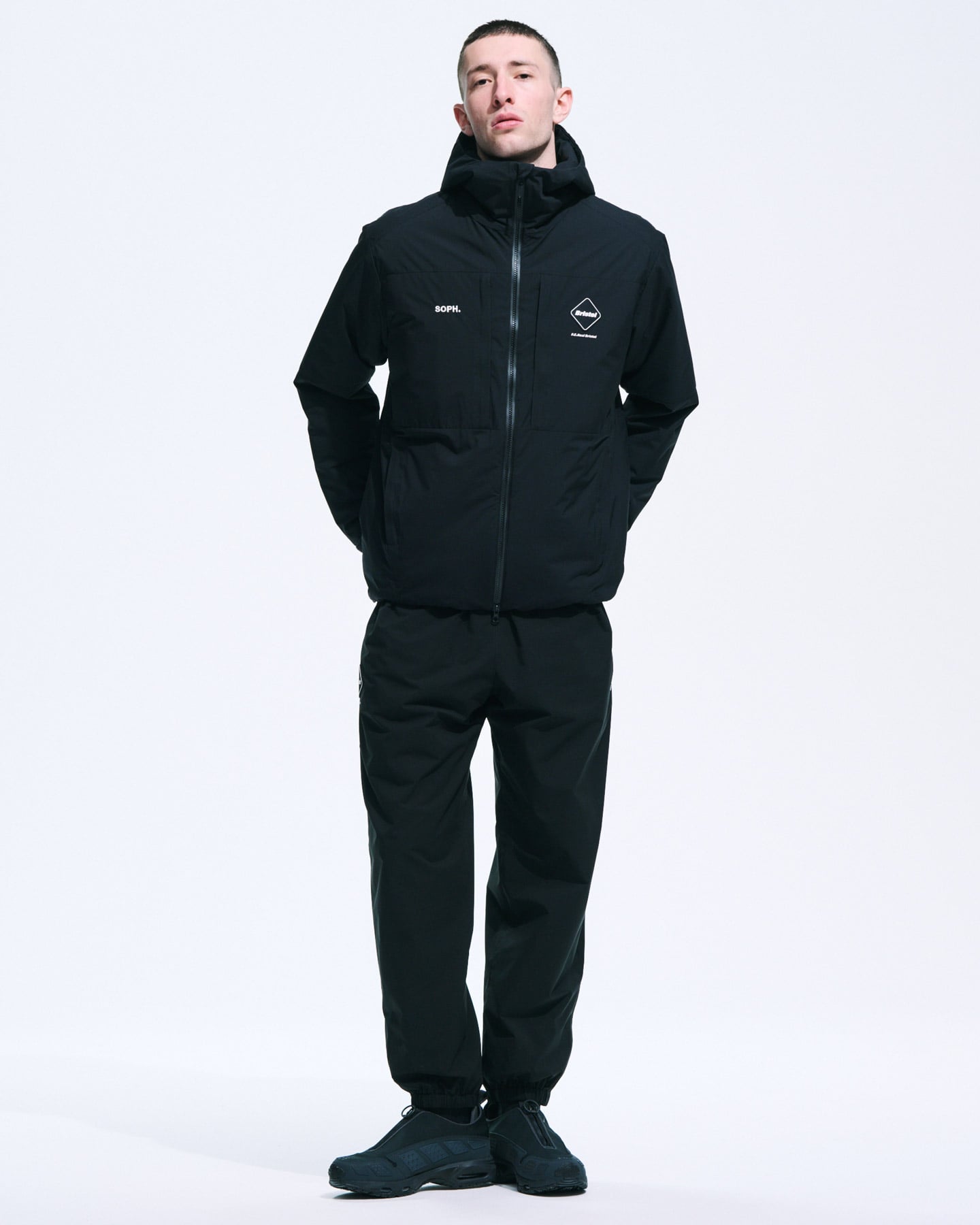 SOPH. | VENTILATION PUFFER PANTS(M BLACK):