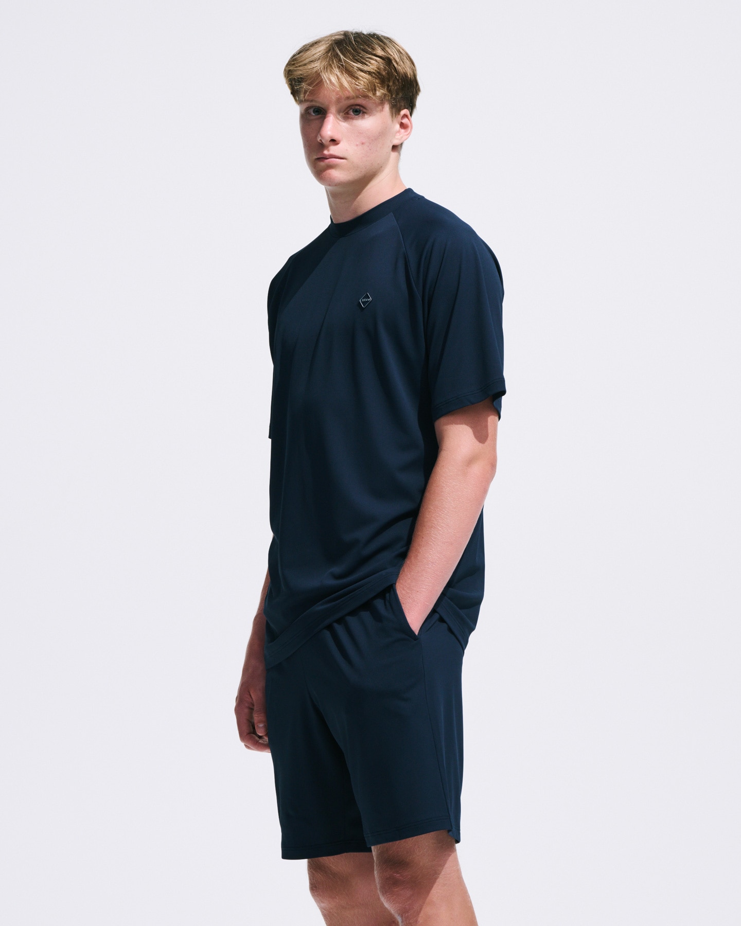 SOPH. | TRAINING S/S TOP&SHORTS(M BLACK):