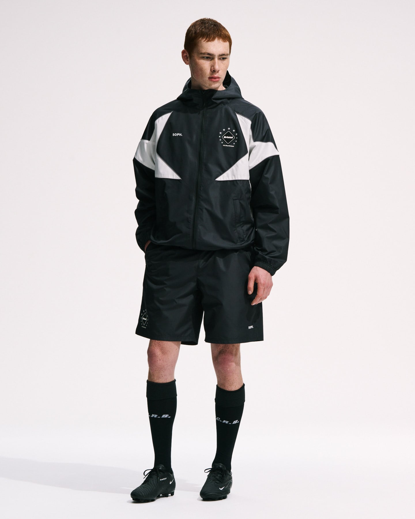 SOPH. | STAR WARM-UP JACKET(M BLACK):