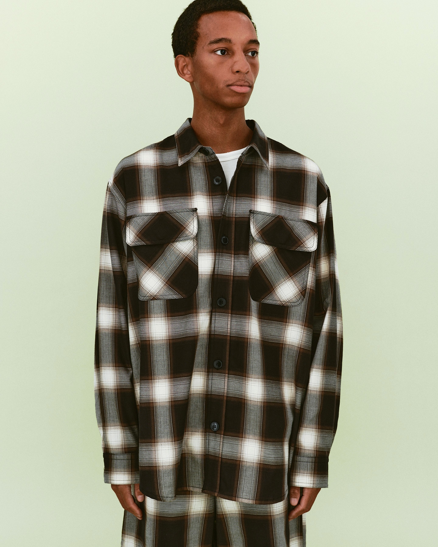 SOPH. | OVERSIZED SUPER BAGGY SHIRT(L NAVY):