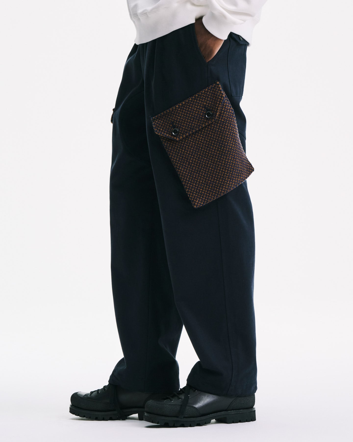 SOPH. | CARGO PANTS / Kvadrat Sisu(2 (M) BLACK):