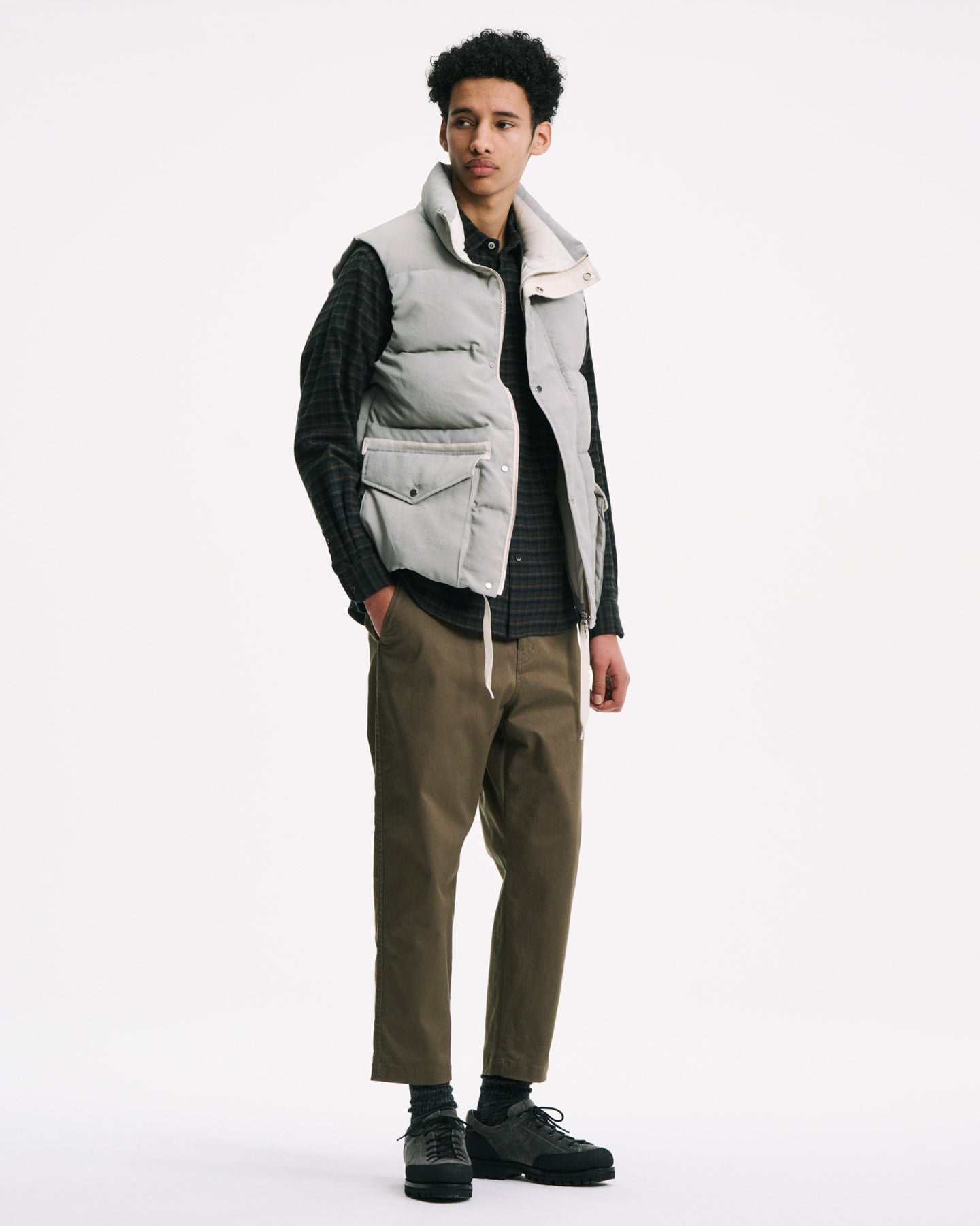 SOPH. | HOLLOW TUSSAH DOWN VEST(2 (M) BLACK):