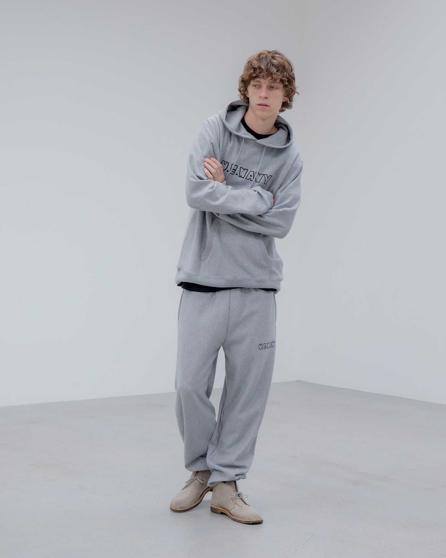 SOPH. | UE NAVY SWEAT PANTS(4 BLACK):