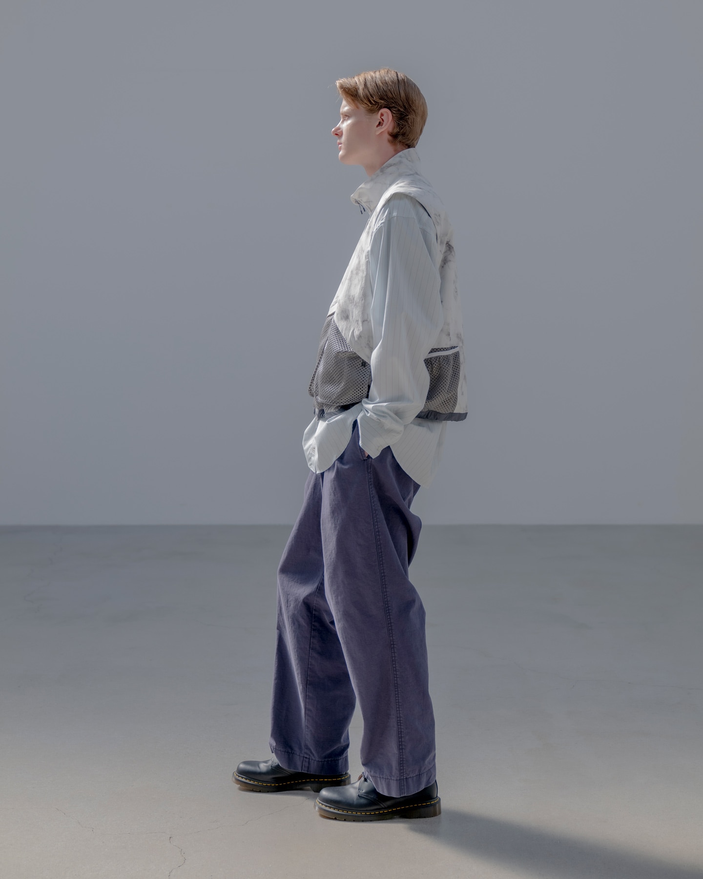 SOPH. | MARBLE TECH VEST(2 WHITE):