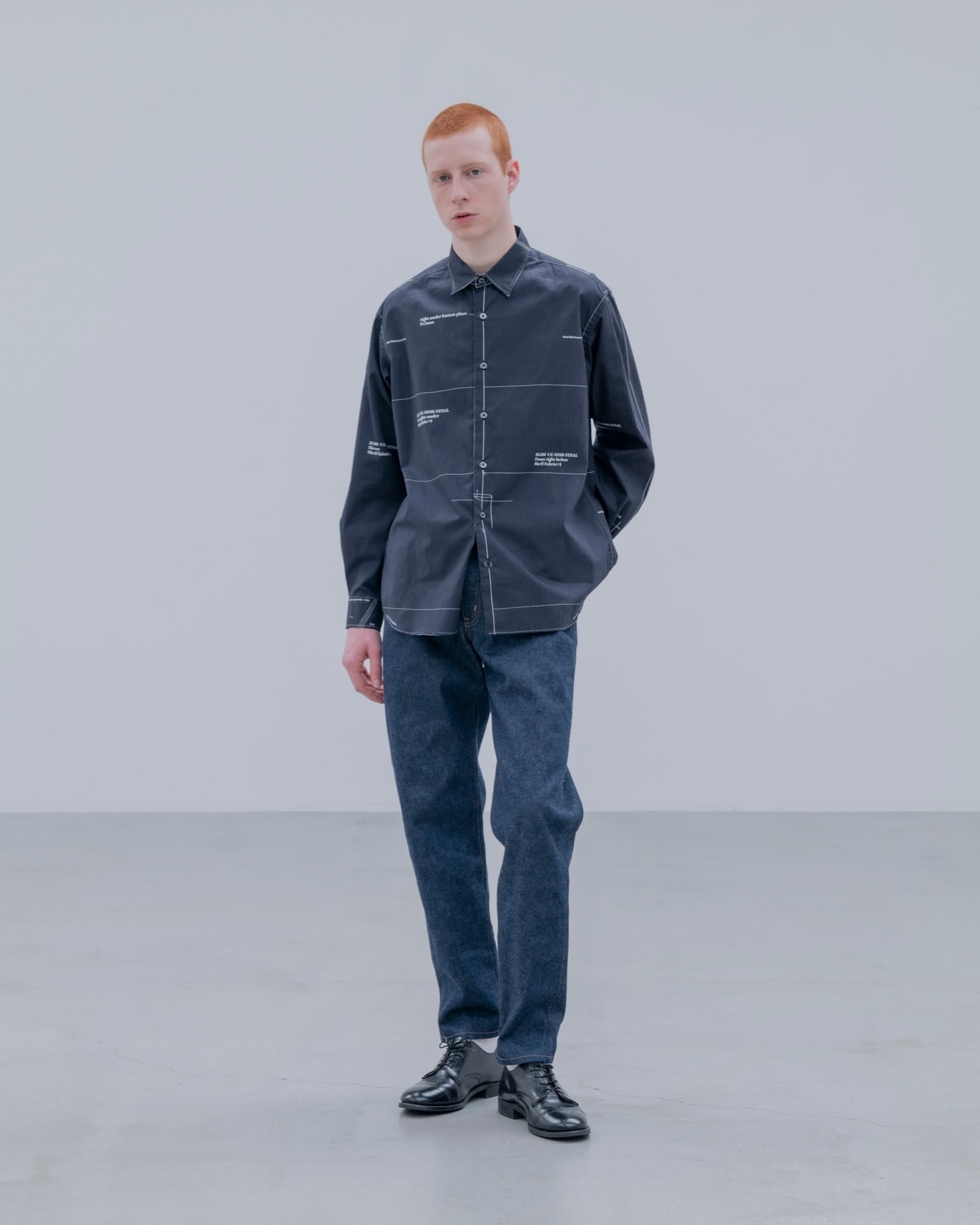 SOPH. | MAP-OUT SHIRT(2 (M) BLACK):