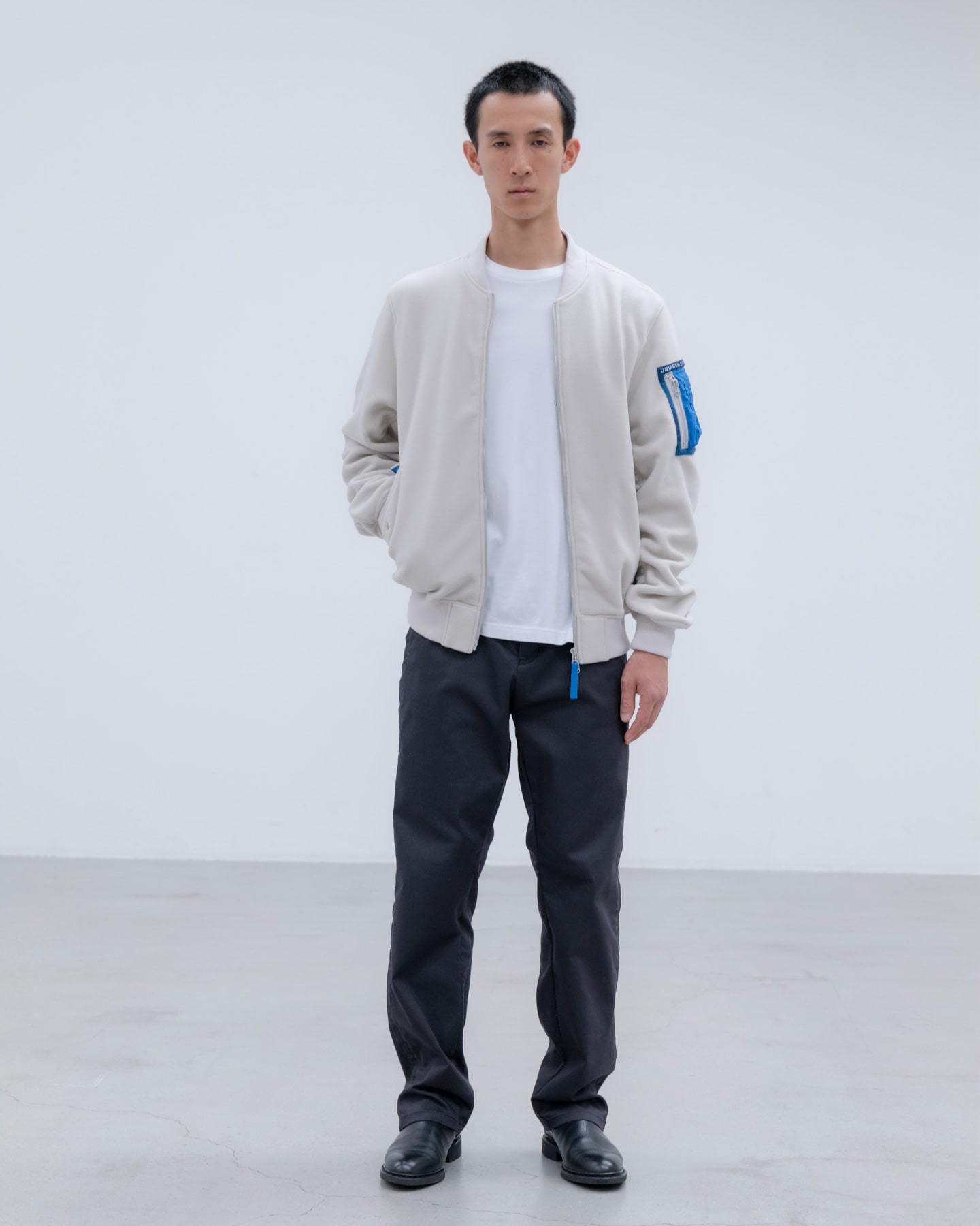 SOPH. | STRETCH TWILL SIDE TAPE PANTS(2 (M) BLACK):