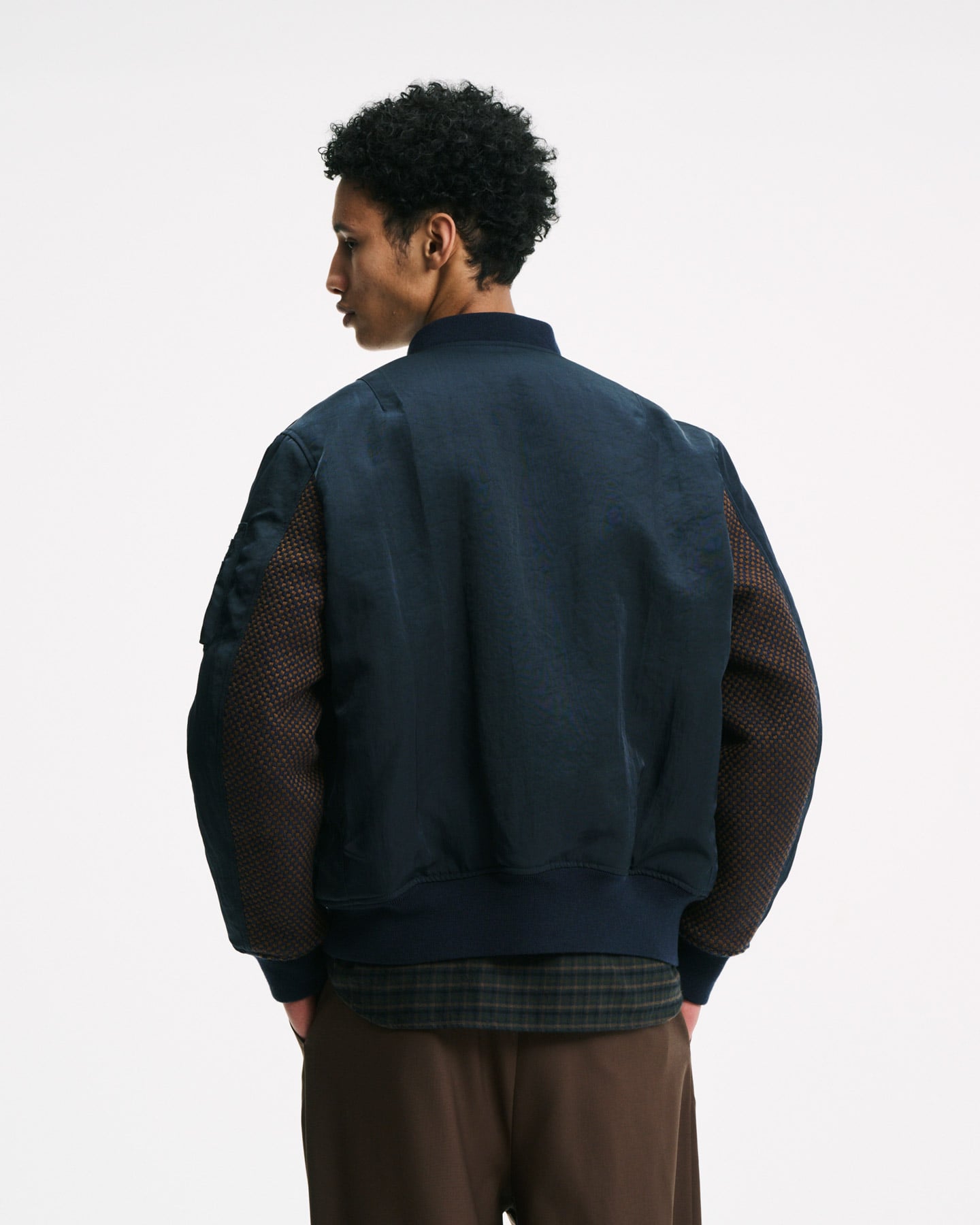 SOPH. | FLIGHT JACKET / Kvadrat Sisu(2 (M) BLACK):