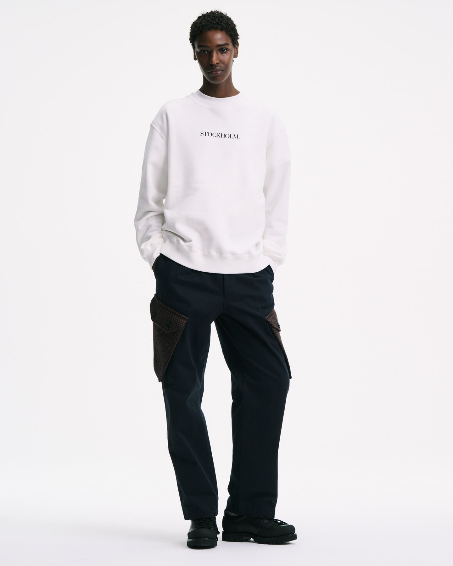 SOPH. | CARGO PANTS / Kvadrat Sisu(2 (M) BLACK):