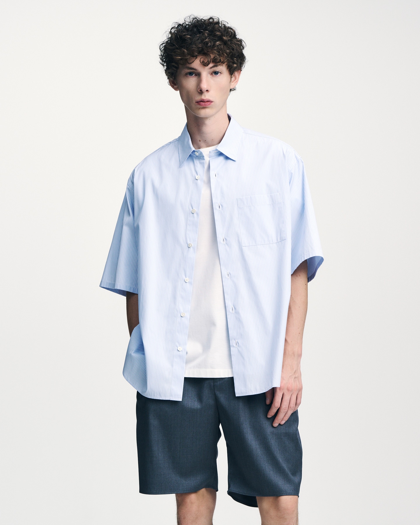 SOPH. | LORO PIANA EASY SHORTS(2 (M) BLACK):