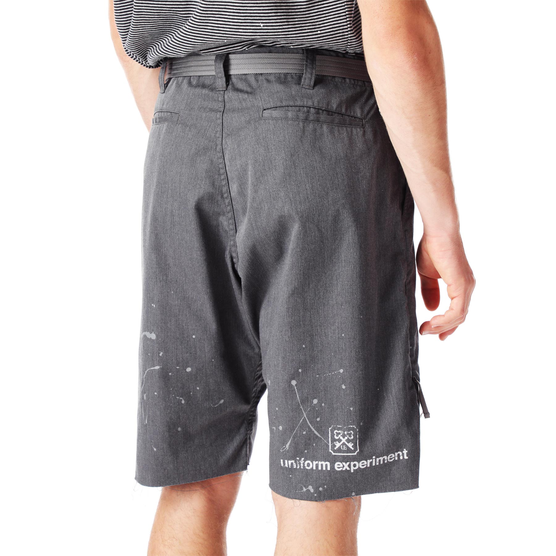 SOPH. | DRIPPING SHORTS(2 CHARCOAL GRAY):