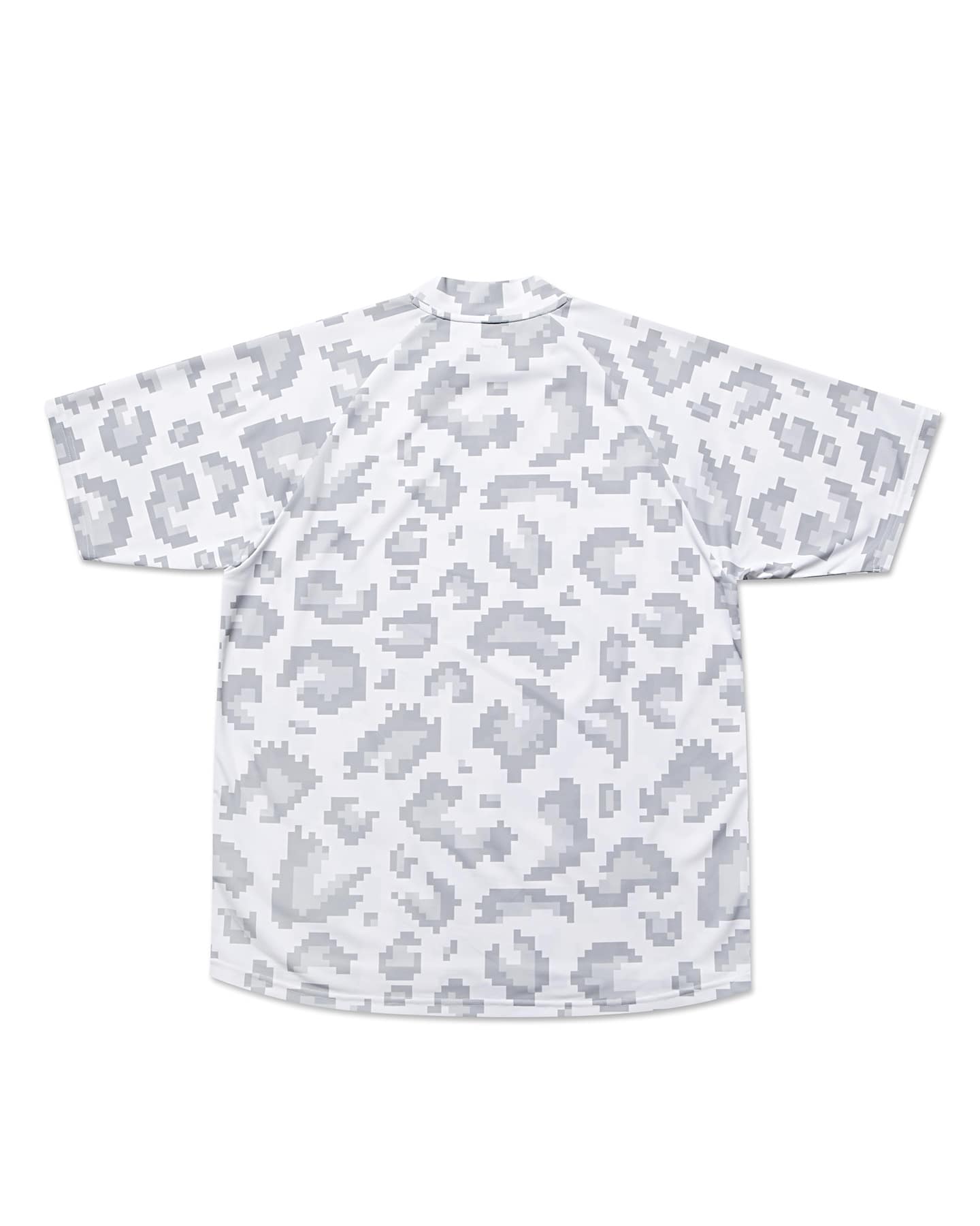 SOPH. | WHOLE PATTERN S/S MOCKNECK TOP(M B(WHITE LEOPARD)):