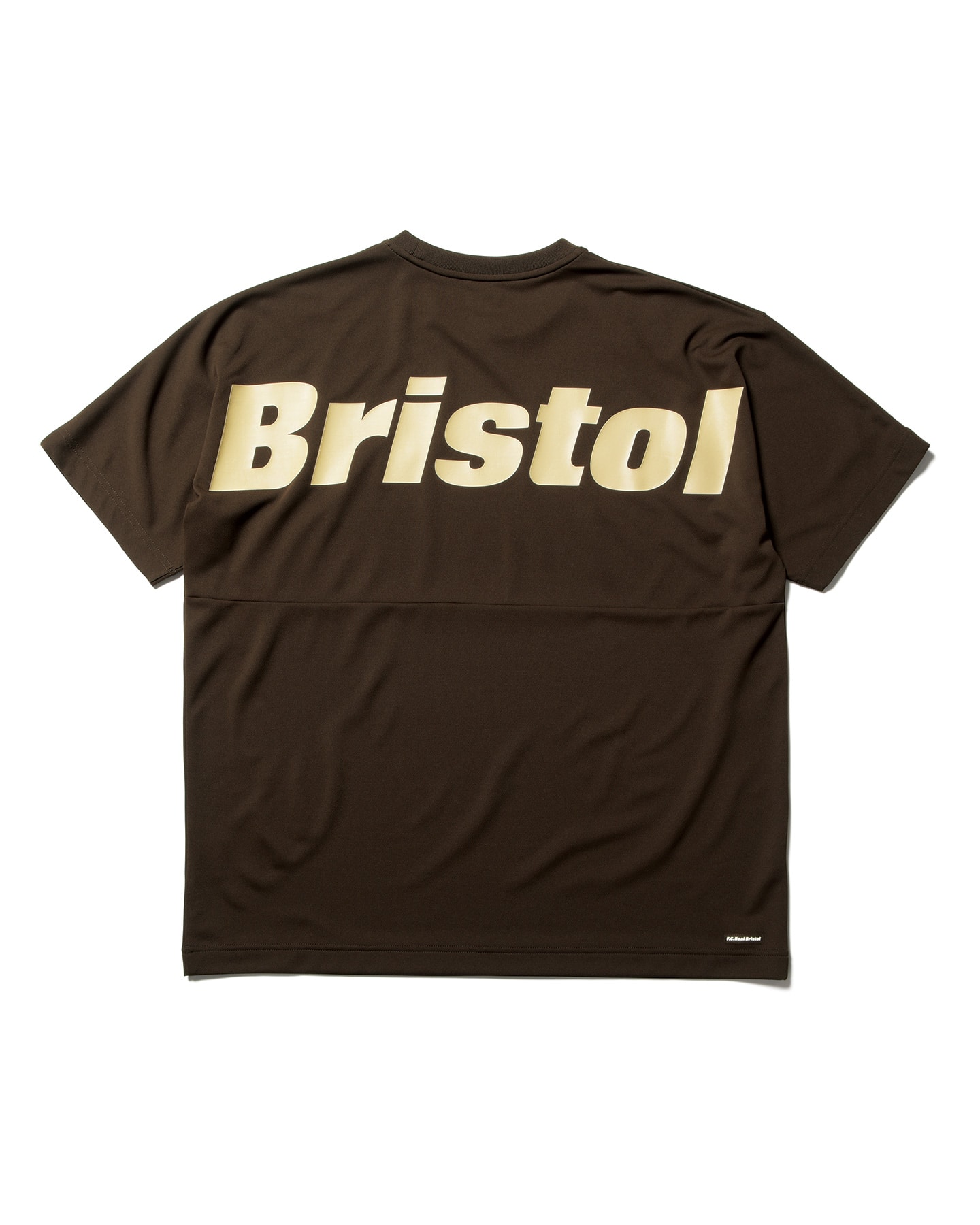 BIG LOGO WIDE TEE(M BROWN) - SOPH.