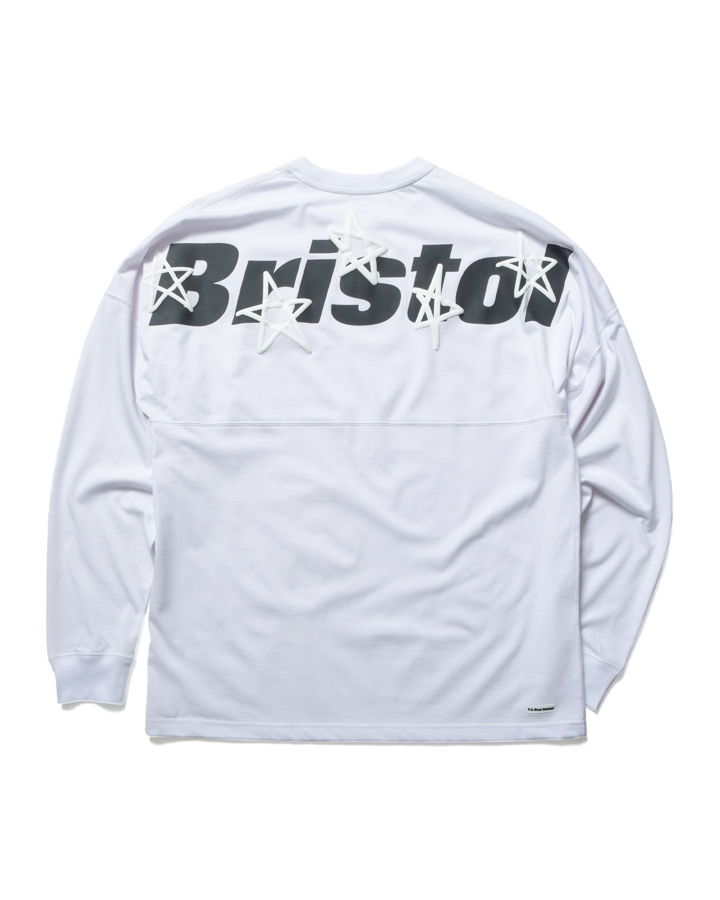 ☆送料無料 S FCRB Bristol STAR BIG LOGO L/S TEAM BAGGY TEE Tシャツ