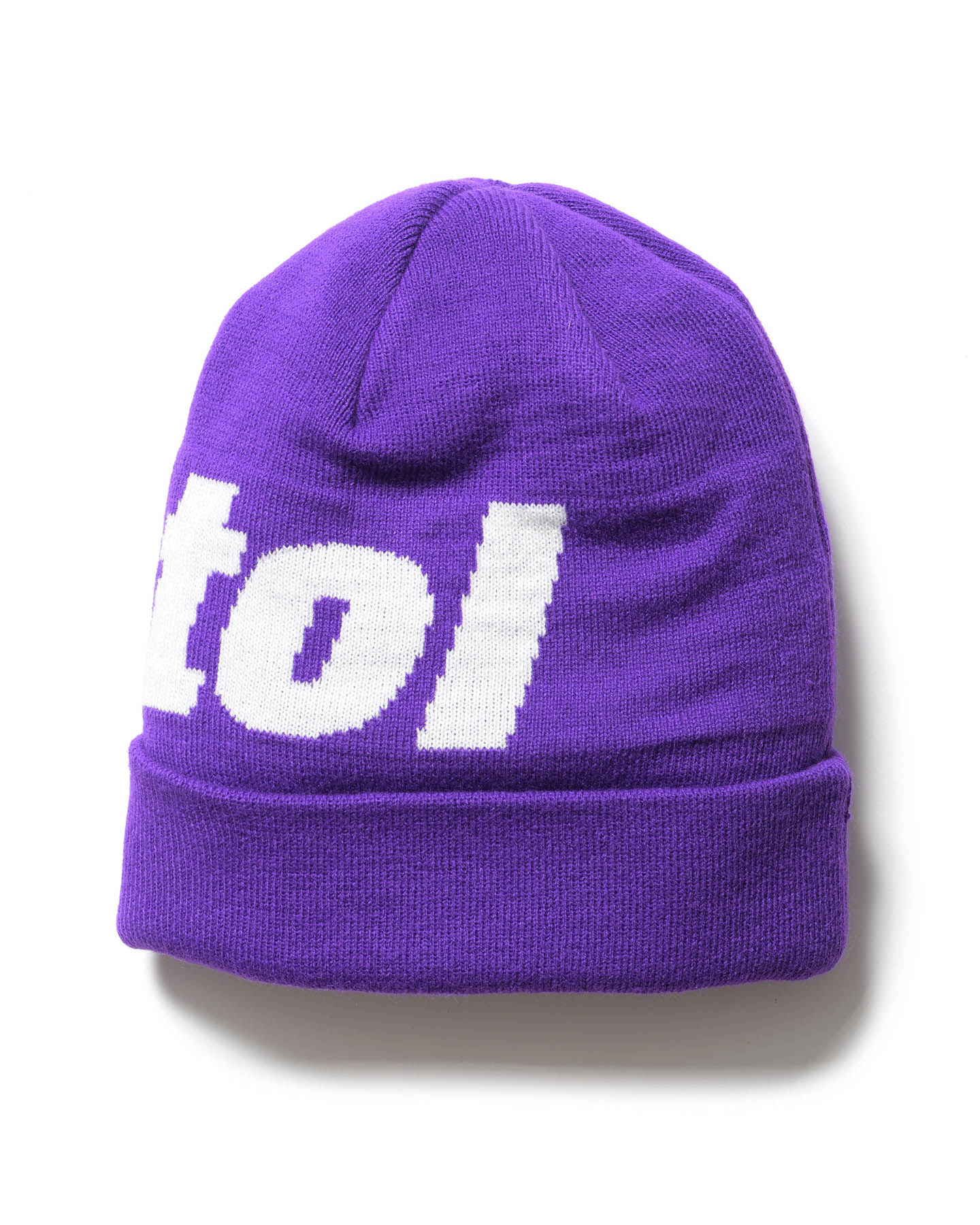 SOPH. | BIG LOGO KNIT CAP(FREE PURPLE): 
