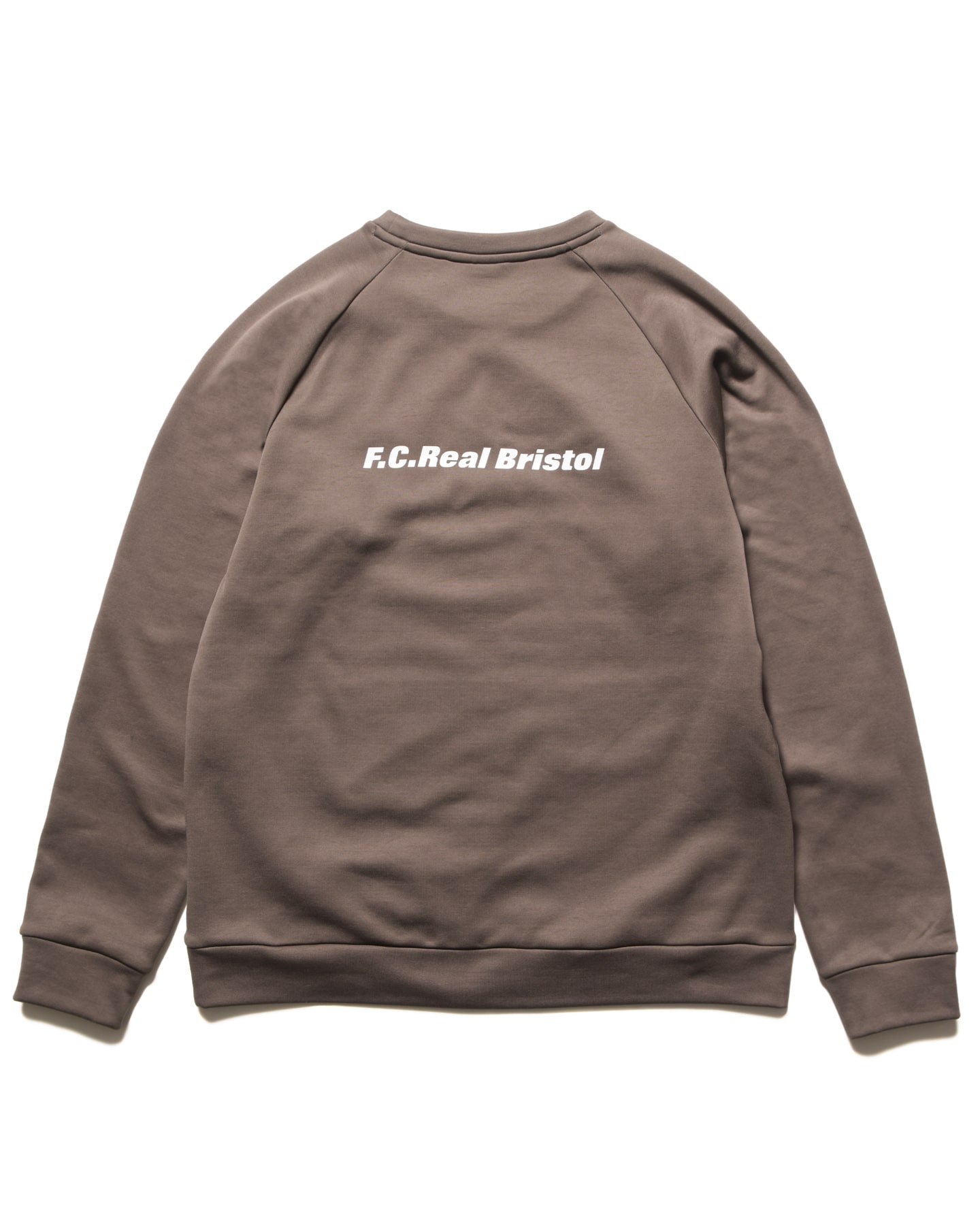 SOPH. | STRETCH FLEECE CREWNECK TOP(XL MOCHA):