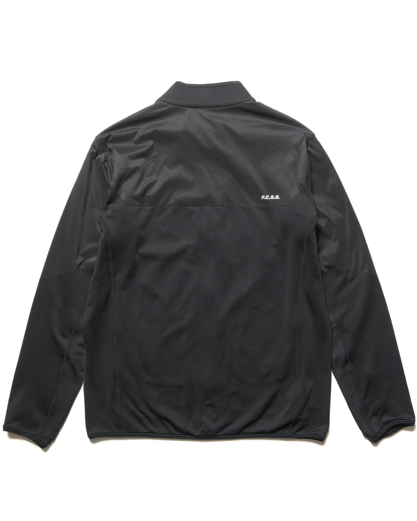 SOPH. | GRID FLEECE HYBRID BLOUSON(M BLACK):