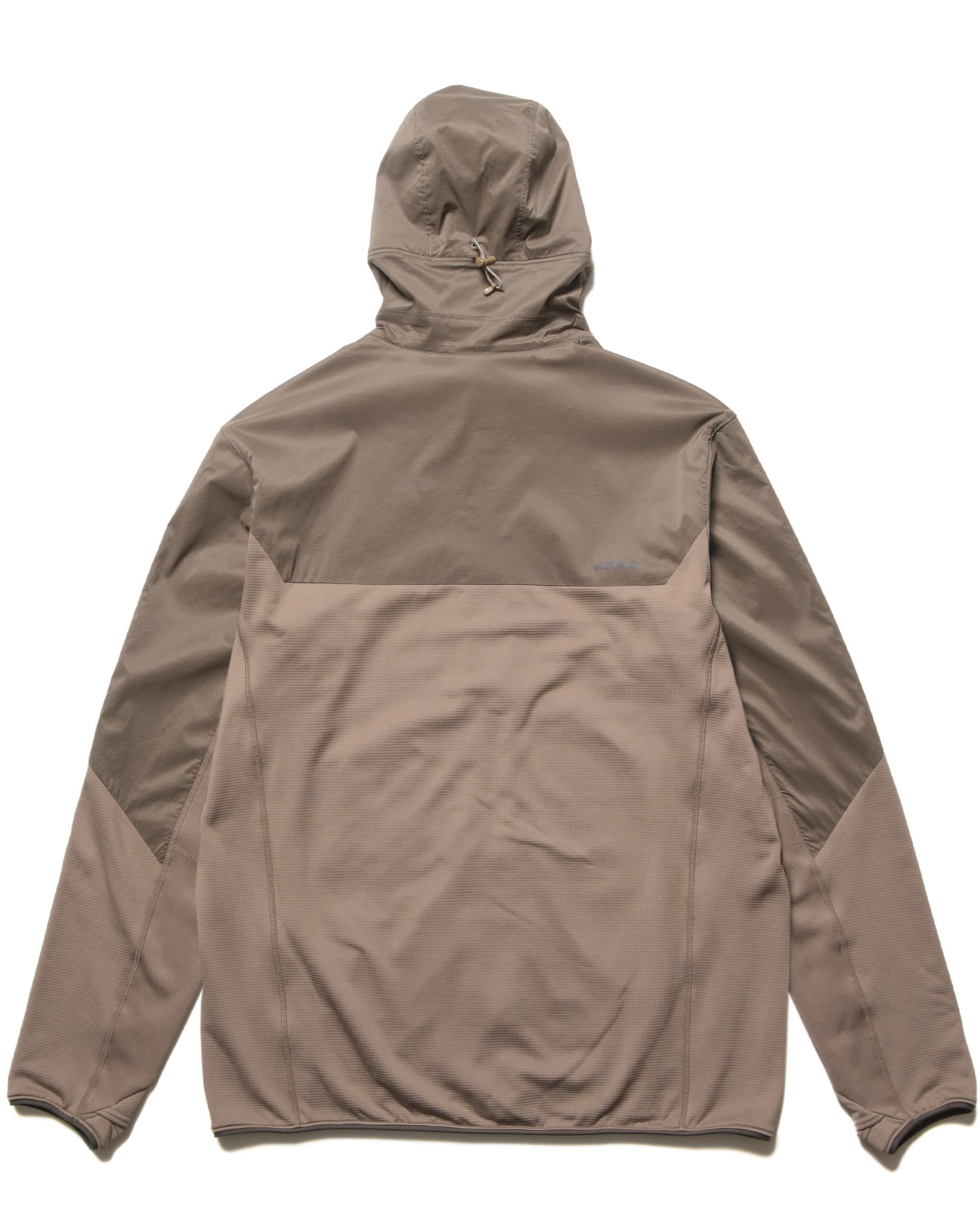 SOPH. | GRID FLEECE HYBRID HOODIE(M BEIGE):