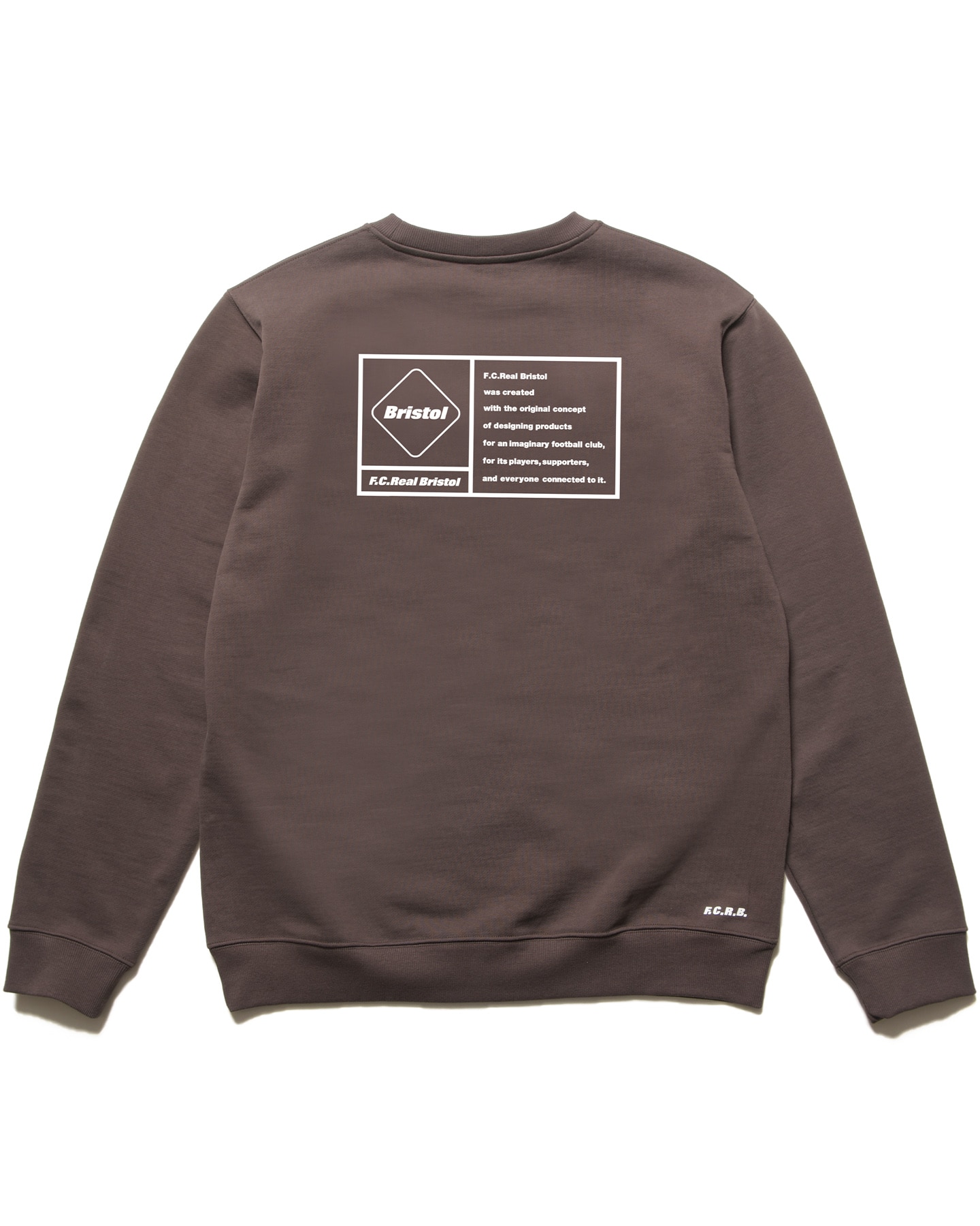 SOPH. | SIGNATURE CREWNECK SWEAT(M BROWN):