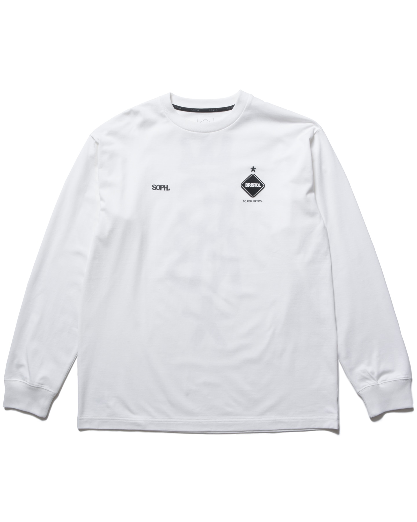 SOPH. | ERIC HAZE: EMBLEM L/S TEE(M WHITE):