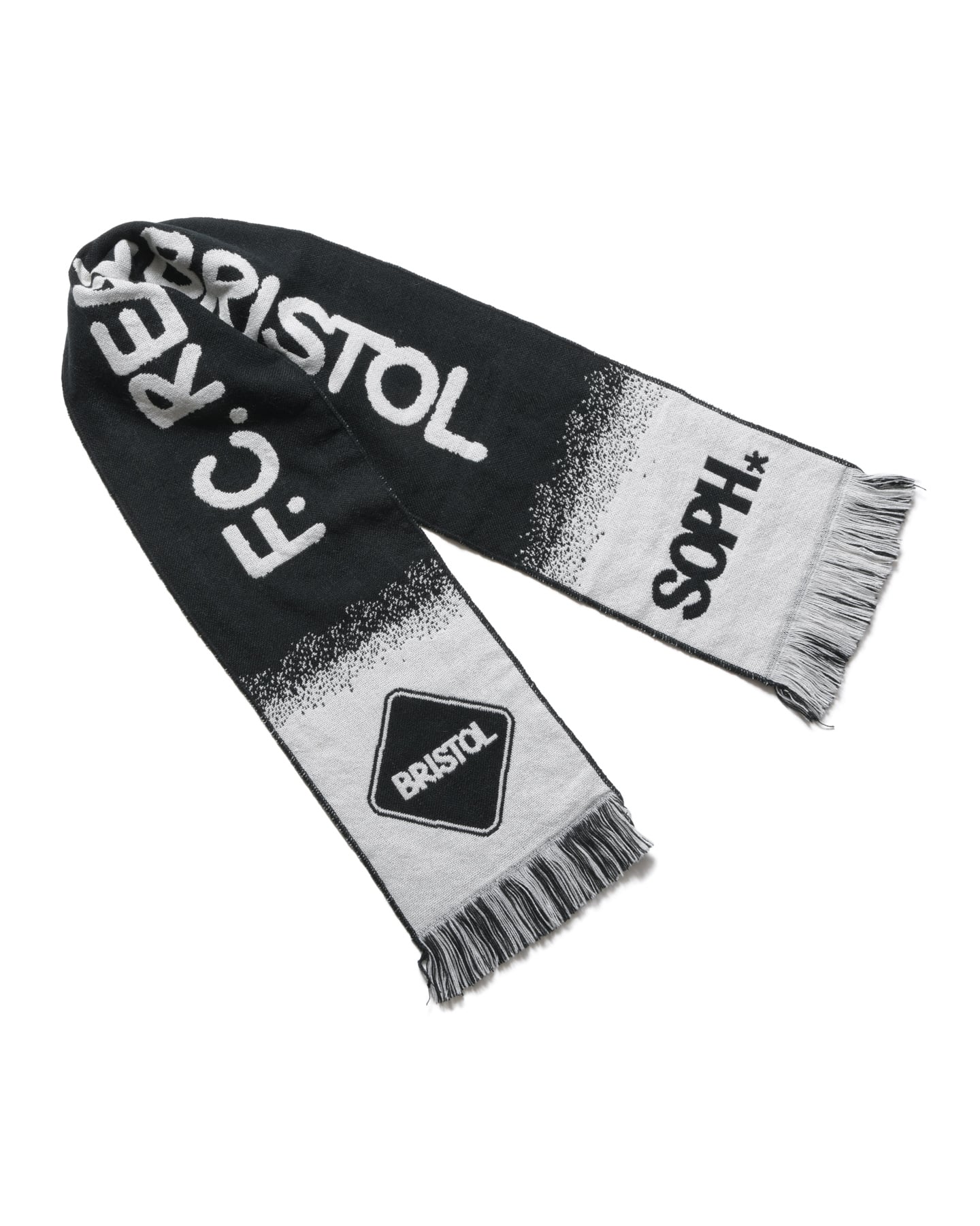 【F.C.R.B./F.C.RealBristol×ERICHAZE】25AW FCRB-252161 ERIC HAZE: SUPPORTER MUFFLERマフラー SOPH. | ERIC HAZE: SUPPORTER MUFFLER(FREE BLACK):