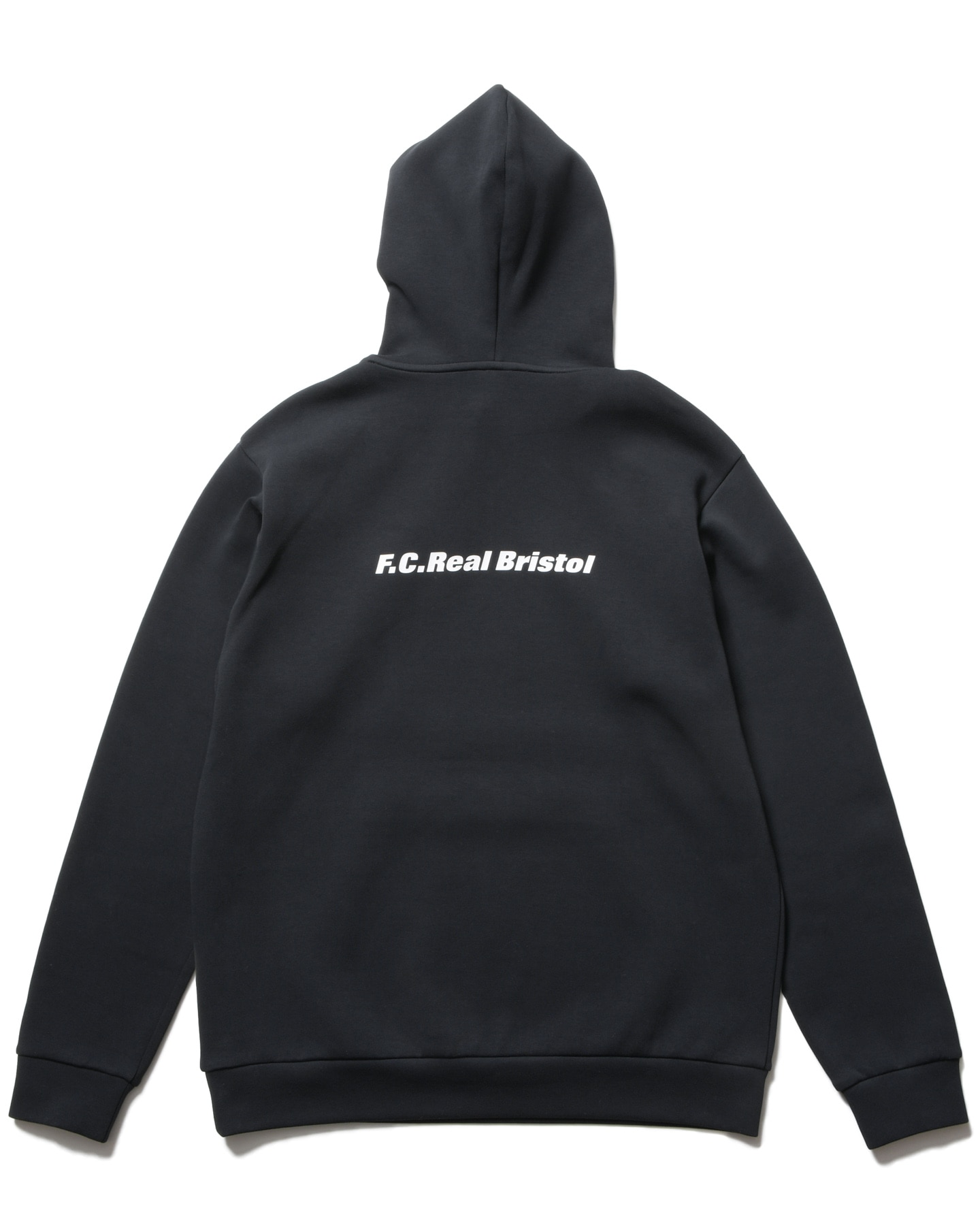 Bristol ブラック グラフィックパーカー S X-girl（エックスガール）の「X-girl × F.C.Real Bristol SWEAT HODDIE