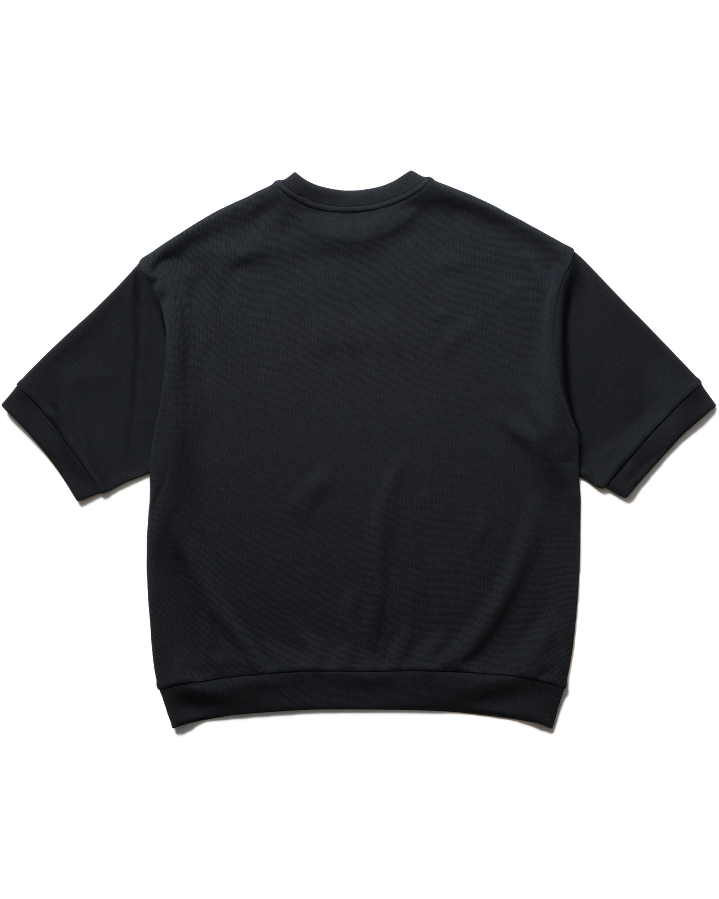 トップス FCRB QUARTER KNIT S/S CREWNECK SHIRT SOPH. | QUARTER KNIT S/S CREWNECK SHIRT(S BLACK):